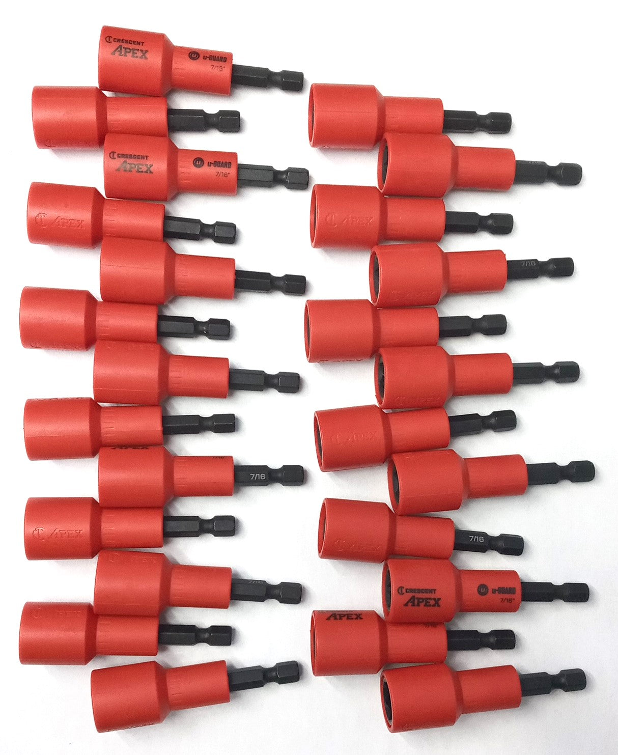Crescent 7/16" U-GUARD Covered Magnetic Nutsetter CAUGN2DHX28 25pcs