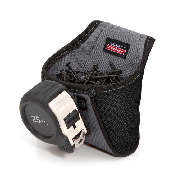Dickies Rigid Nail / Screw Tool Belt Pouch With Tape Measure Clip 57145
