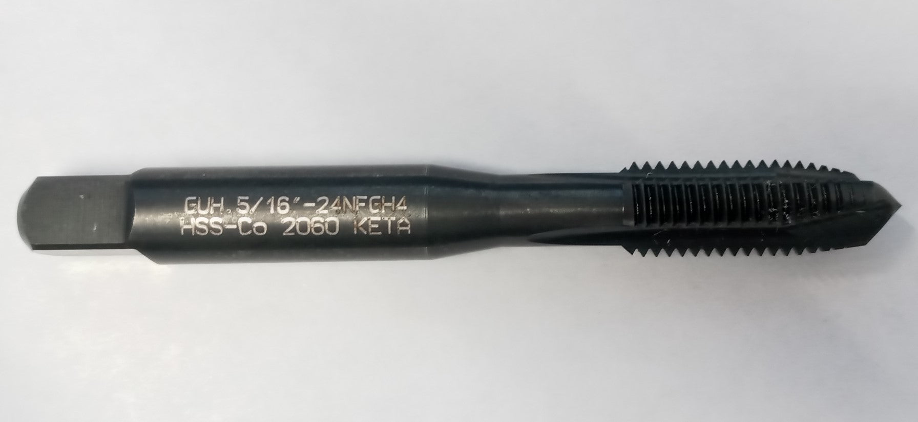 Guring 206051624 5/16"-24 Cobalt SP PT H4 Plug Tap HSS German