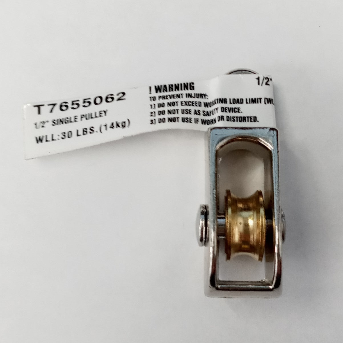 Campbell T7655062 1/2" Single Pulley