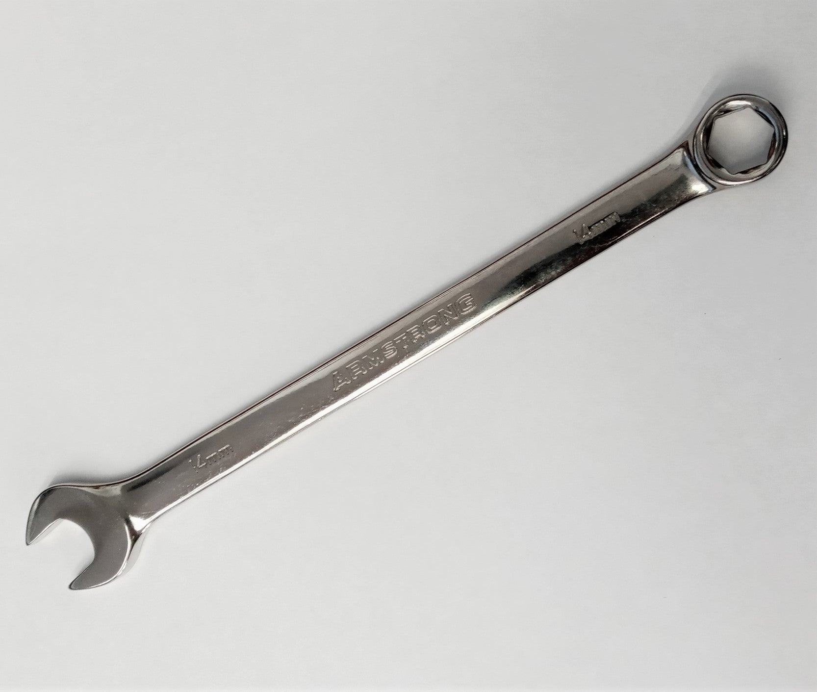 Armstrong 52-314 14mm Full Polish Combination Wrench 6pt USA