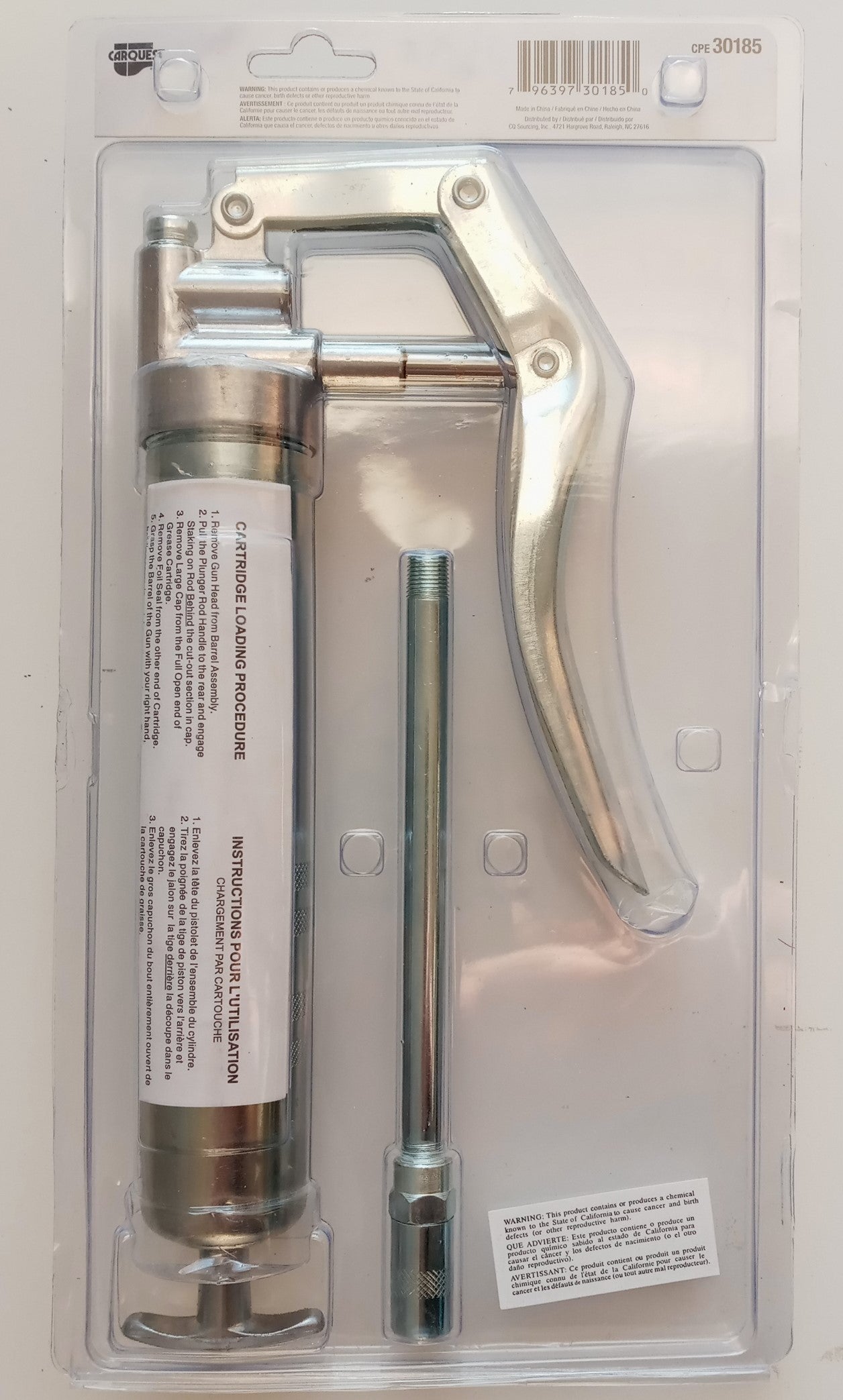 Carquest 30185 Mini Grease Gun