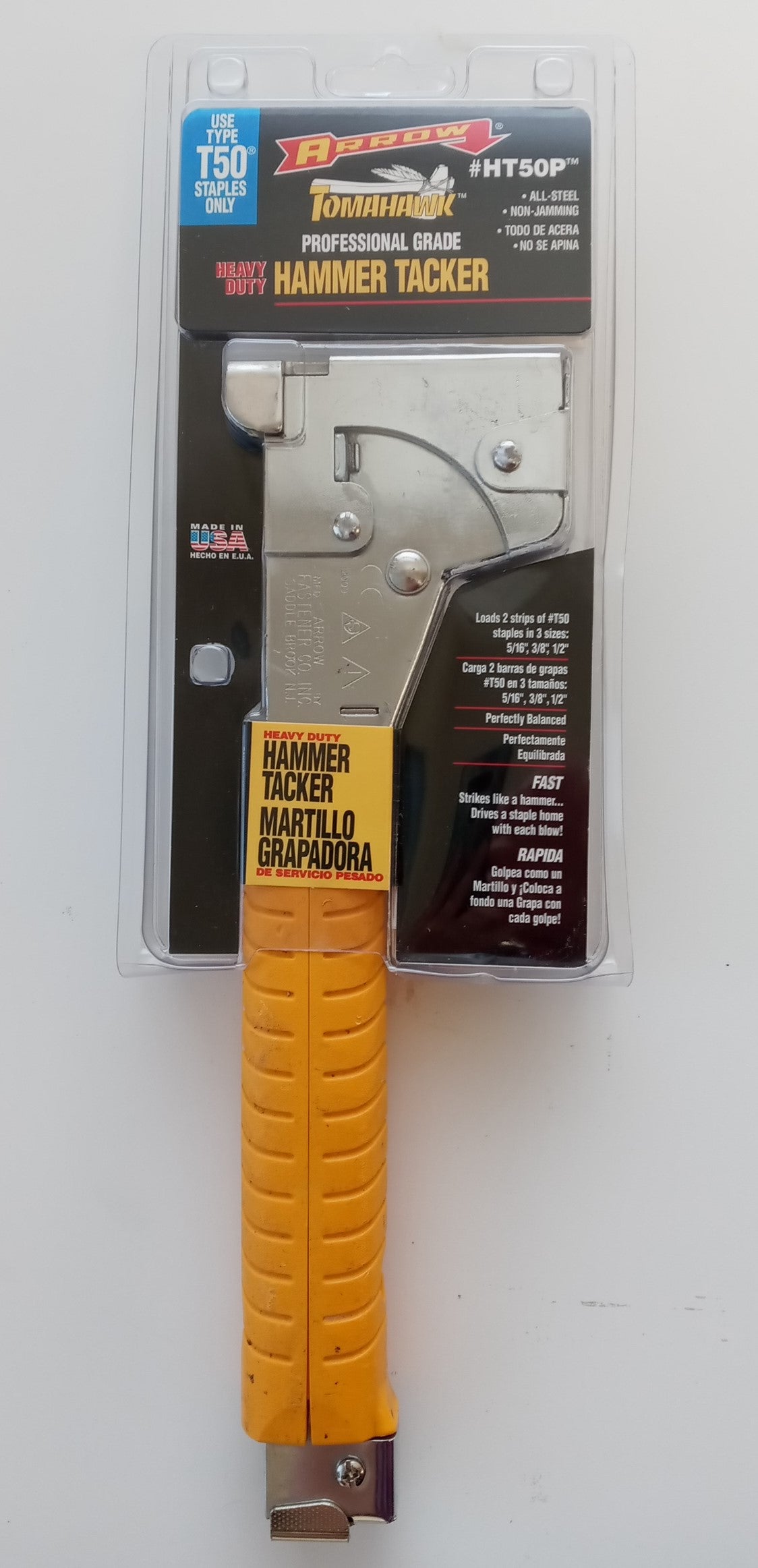 Arrow Fastener HT-50A/HT50P Heavy Duty Hammer Tacker (RECONDITIONED)