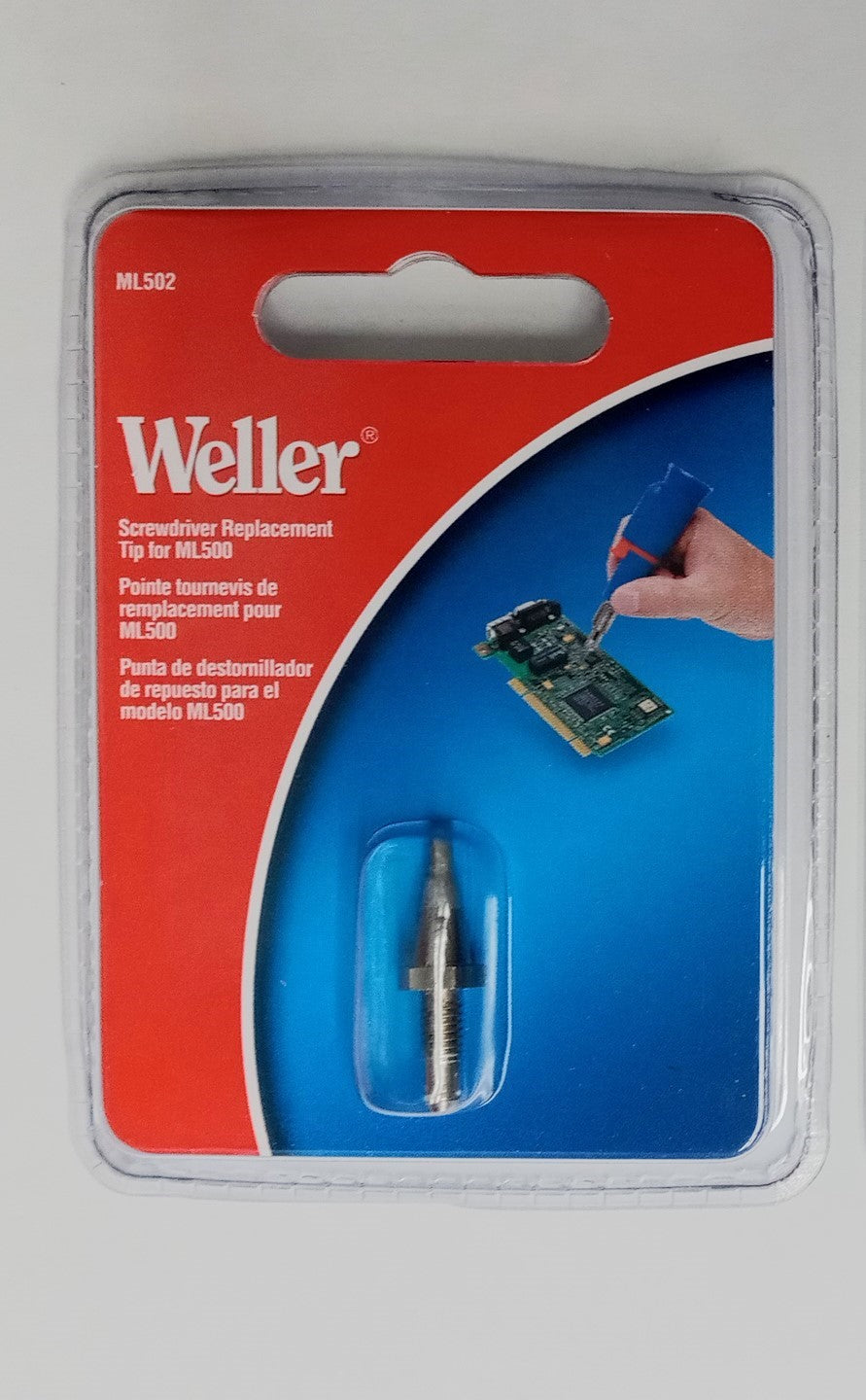 Weller Screwdriver Replacement Tip 2.4mm (For Soldering Iron ML500) ML502