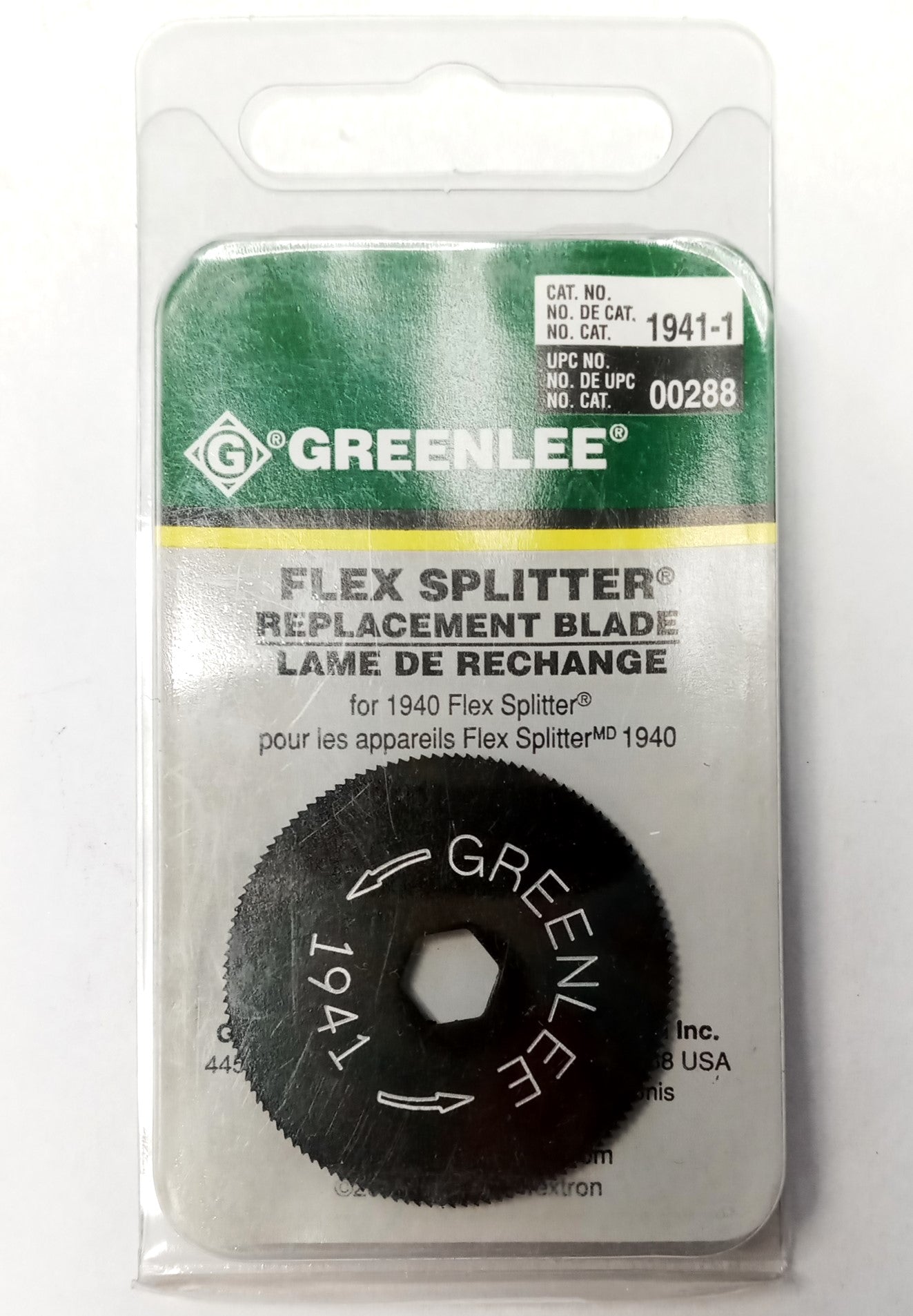 Greenlee 1941-1 Flex Splitter Replacement Blade for 1940