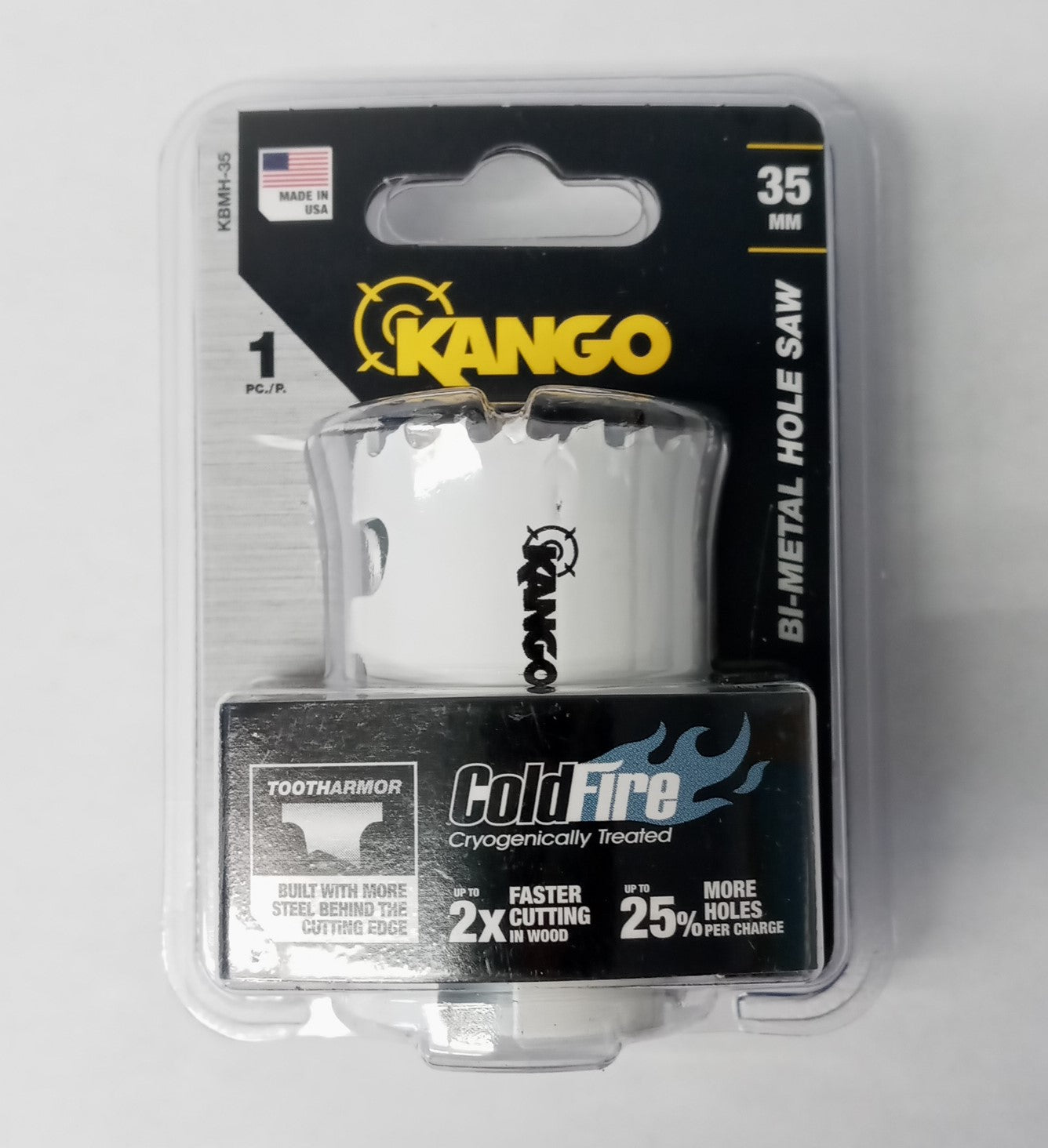 Kango KBMH-35 1-3/8" 35mm Bi-Metal Hole Saw USA