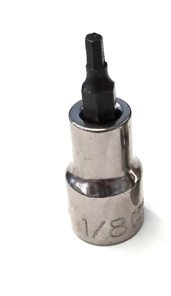 Kobalt 22334 1/8" Hex Bit Socket 3/8" Drive USA