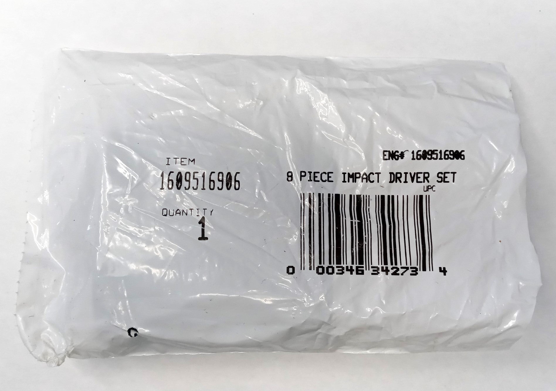 IRWIN 1609516906 8-Piece Impact Driver Bit Set