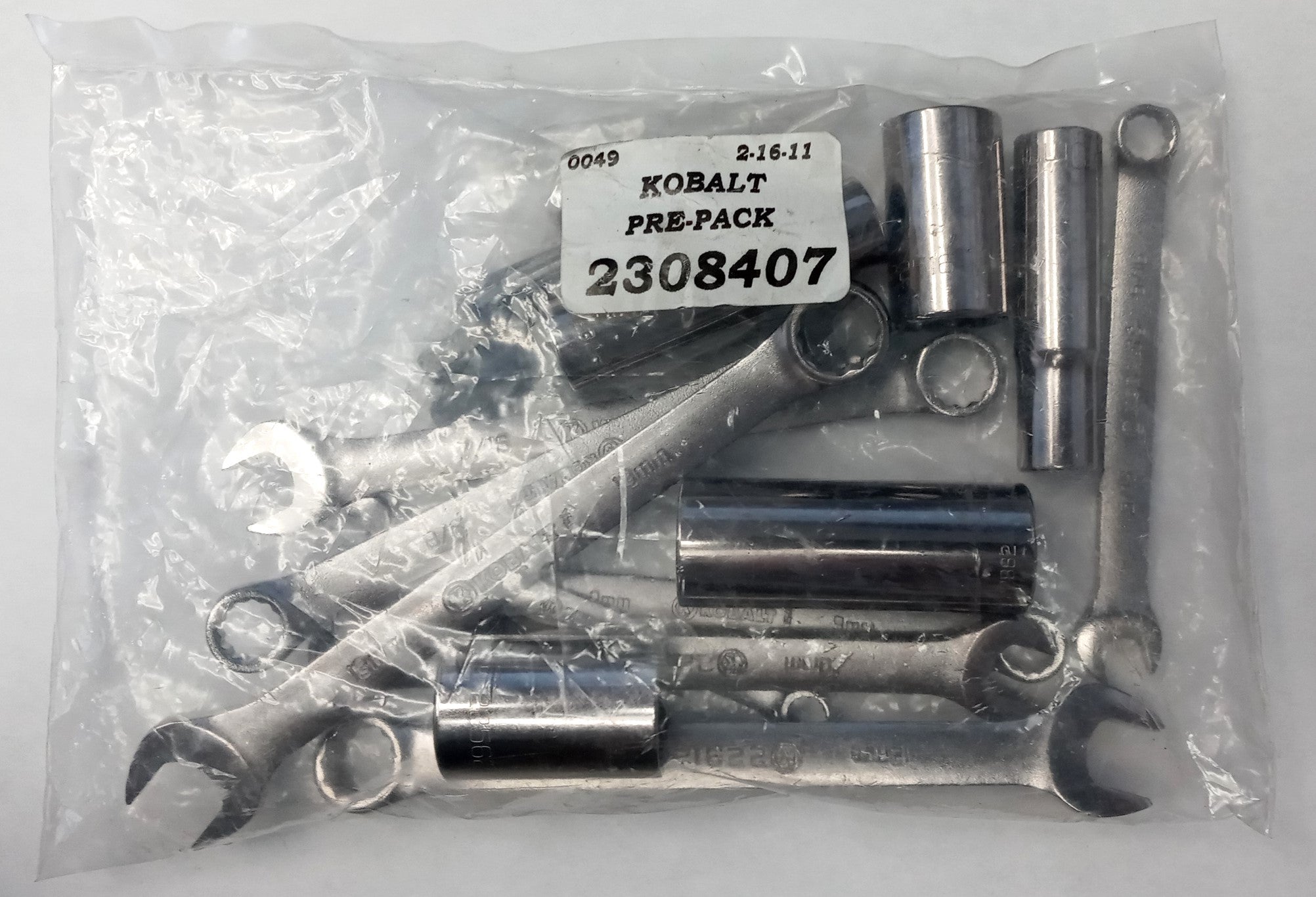 Kobalt 2308407 24pc Assorted Wrench, Socket & Bit Set USA