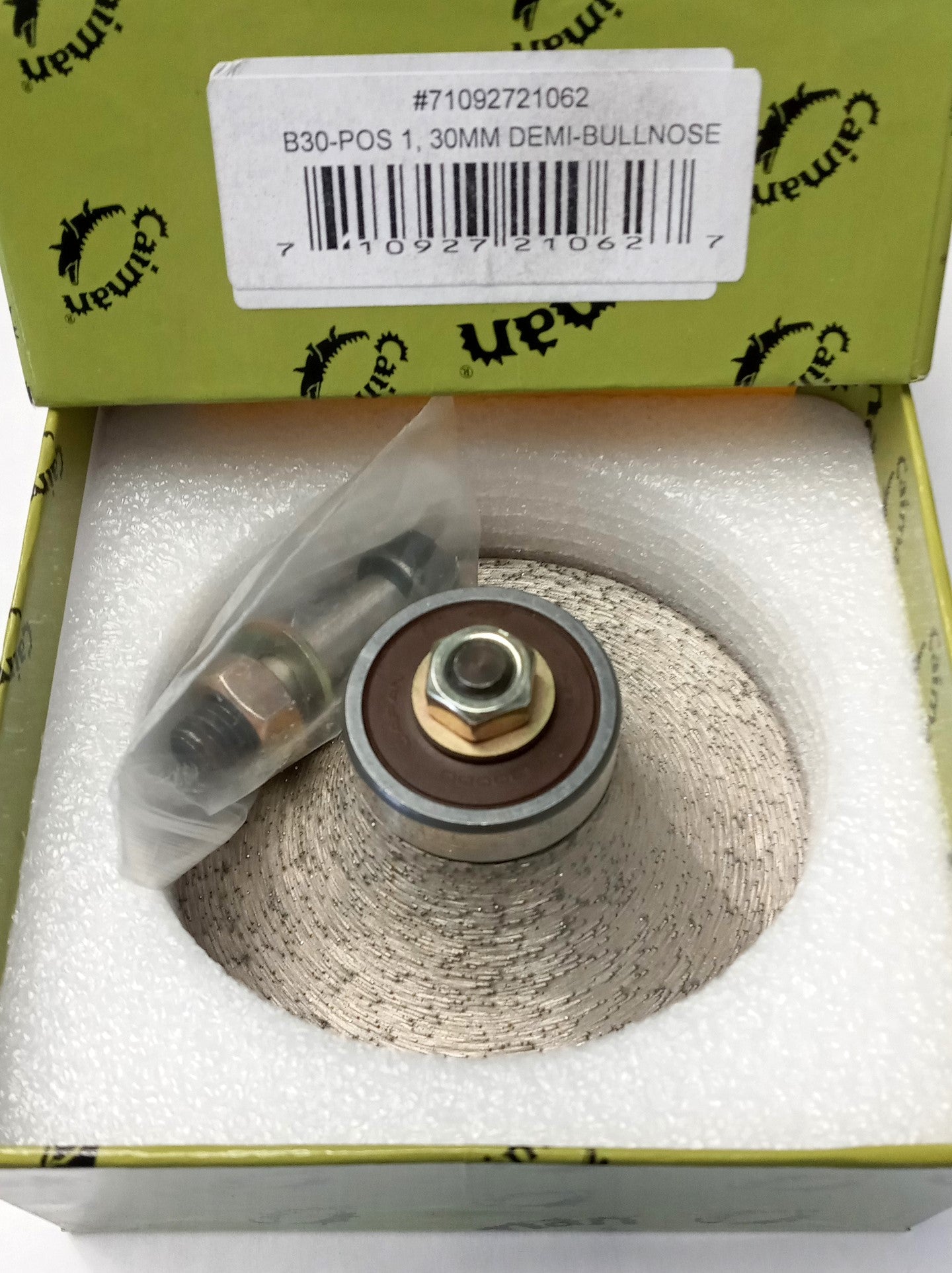 Caiman 21062 30mm Rim Diamond Demi-Bullnose Profile Wheel Shape B