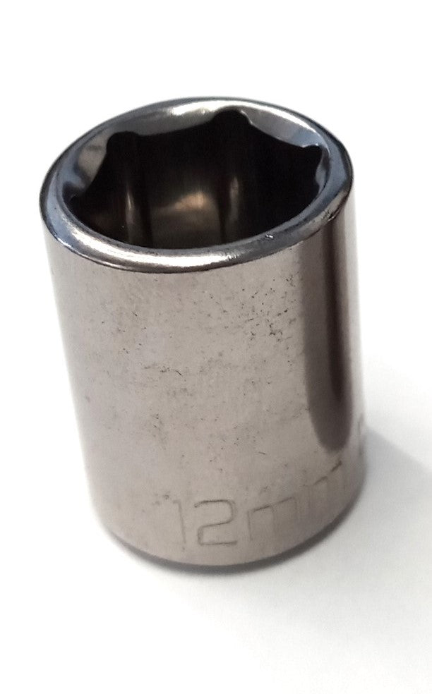 Kobalt 22712 12mm Socket 6-Point 1/4" Drive USA