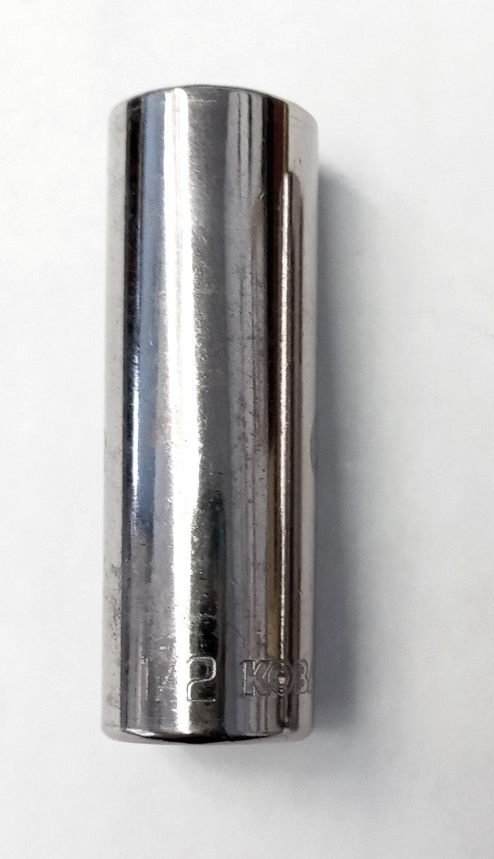 Kobalt 22766 1/2" Deep Socket 6-Point 1/4" Drive USA