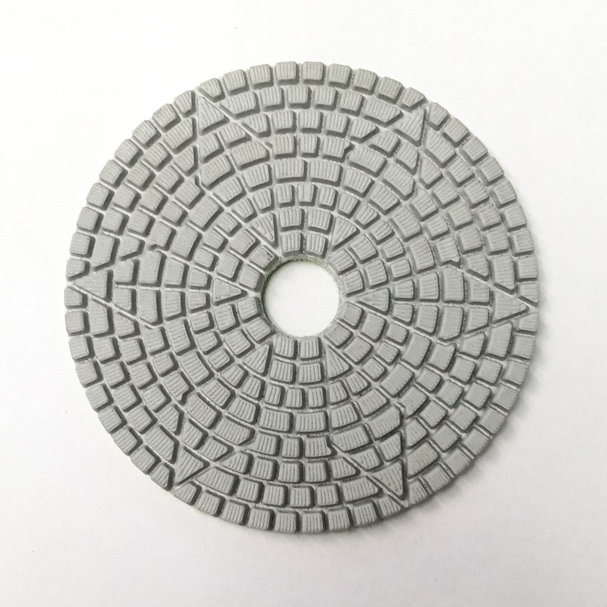 Caiman 14604 4" Wet Polishing Pad Hybrid 3-Step Step 1 Lime