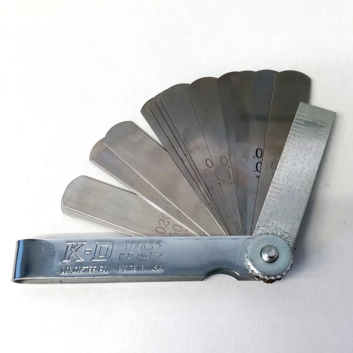 KD Tools 162 15 Blade Feeler Gauge 0.002 to 0.025 USA