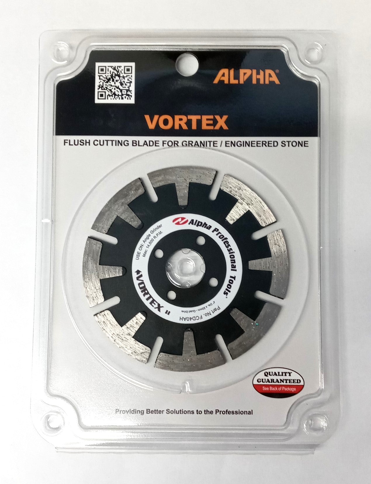 Alpha FCD40AH 4" Vortex For Granite Cutting Diamond Blade Japan