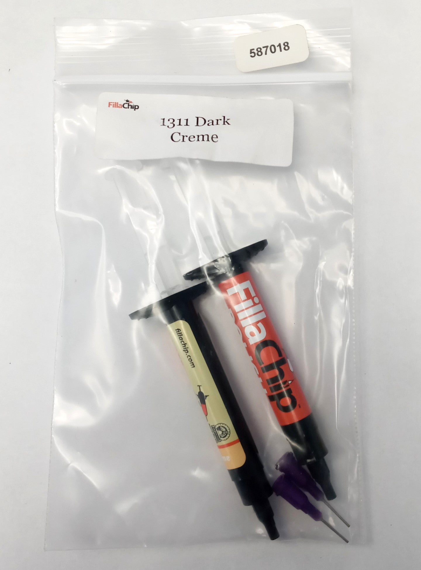 UBA Tuba FillaChip 1311 Single Color Kit for Stone Chip Repair Creme