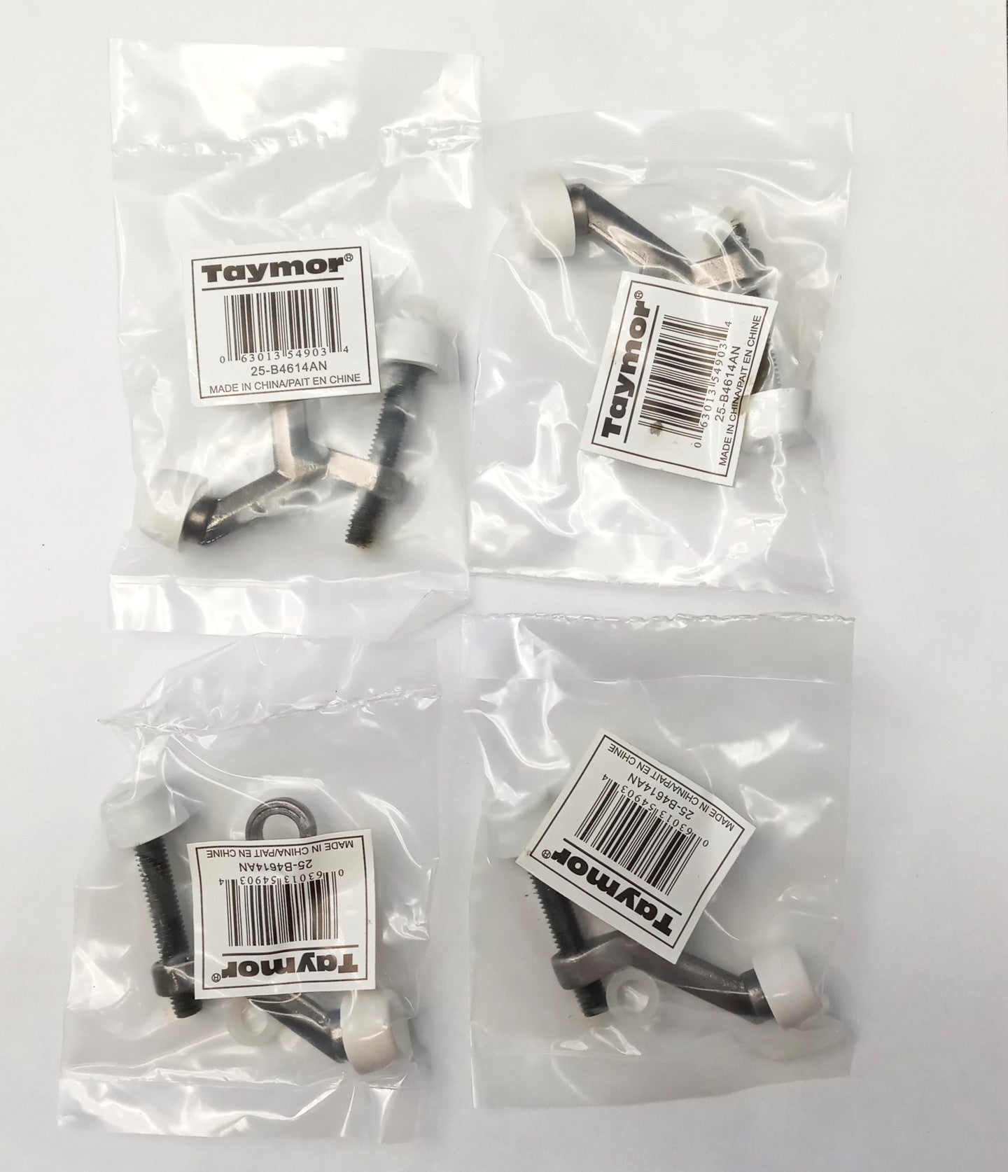 Taymor 25-B4614AN Hinge Pin Door Stop Antique Nickel 4pcs