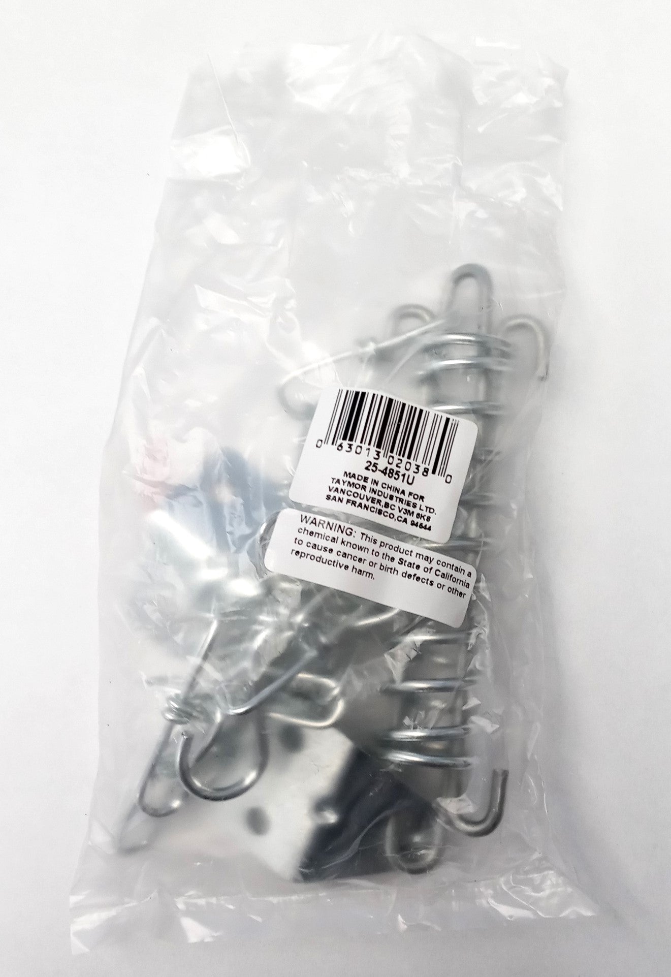 Taymor 25-4851U Storm Single Spring Crash Chain Check 25"