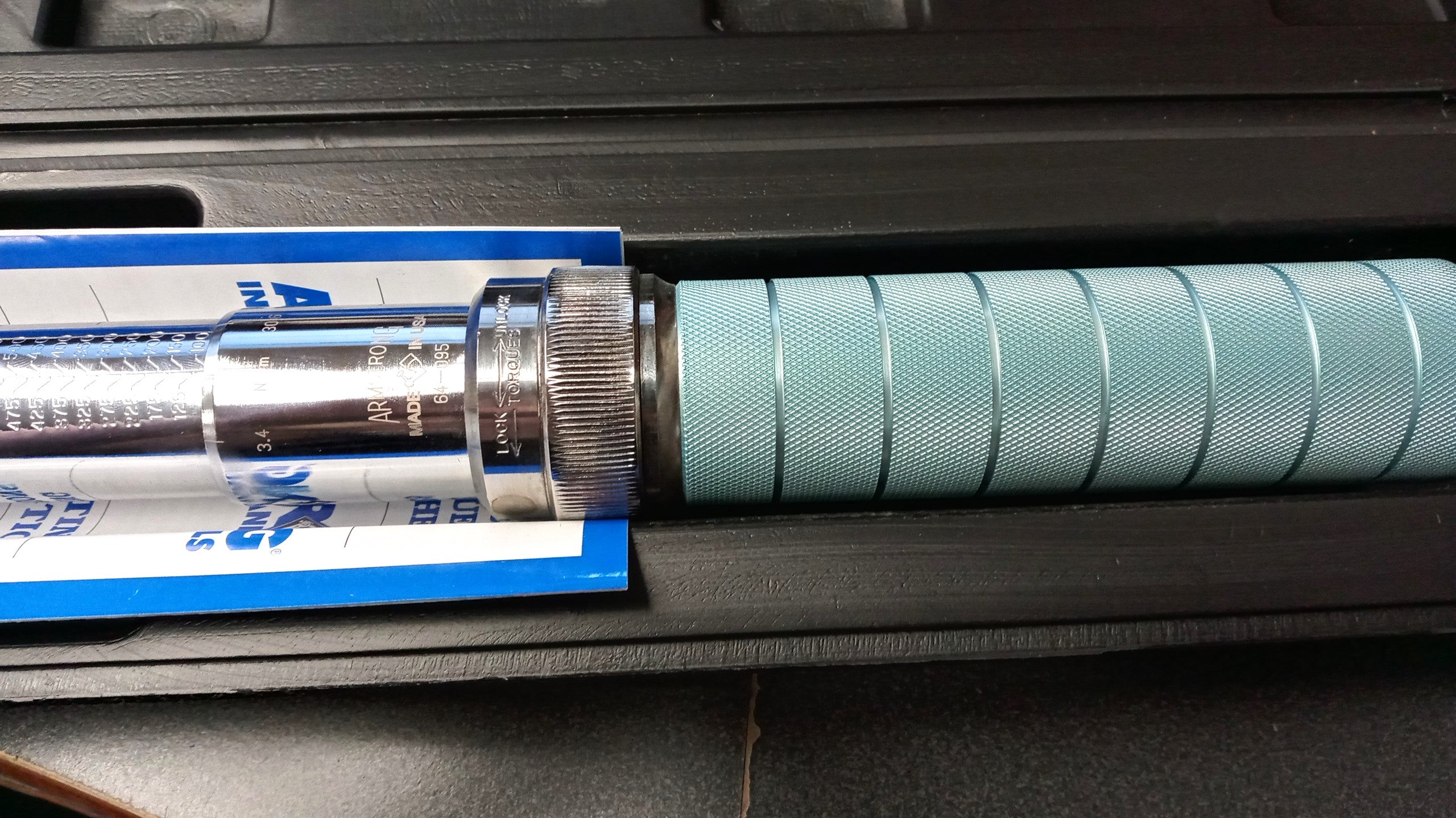 Armstrong Tools 64-995 Micrometer Adjustable Torque Wrench 3/4" Drive USA