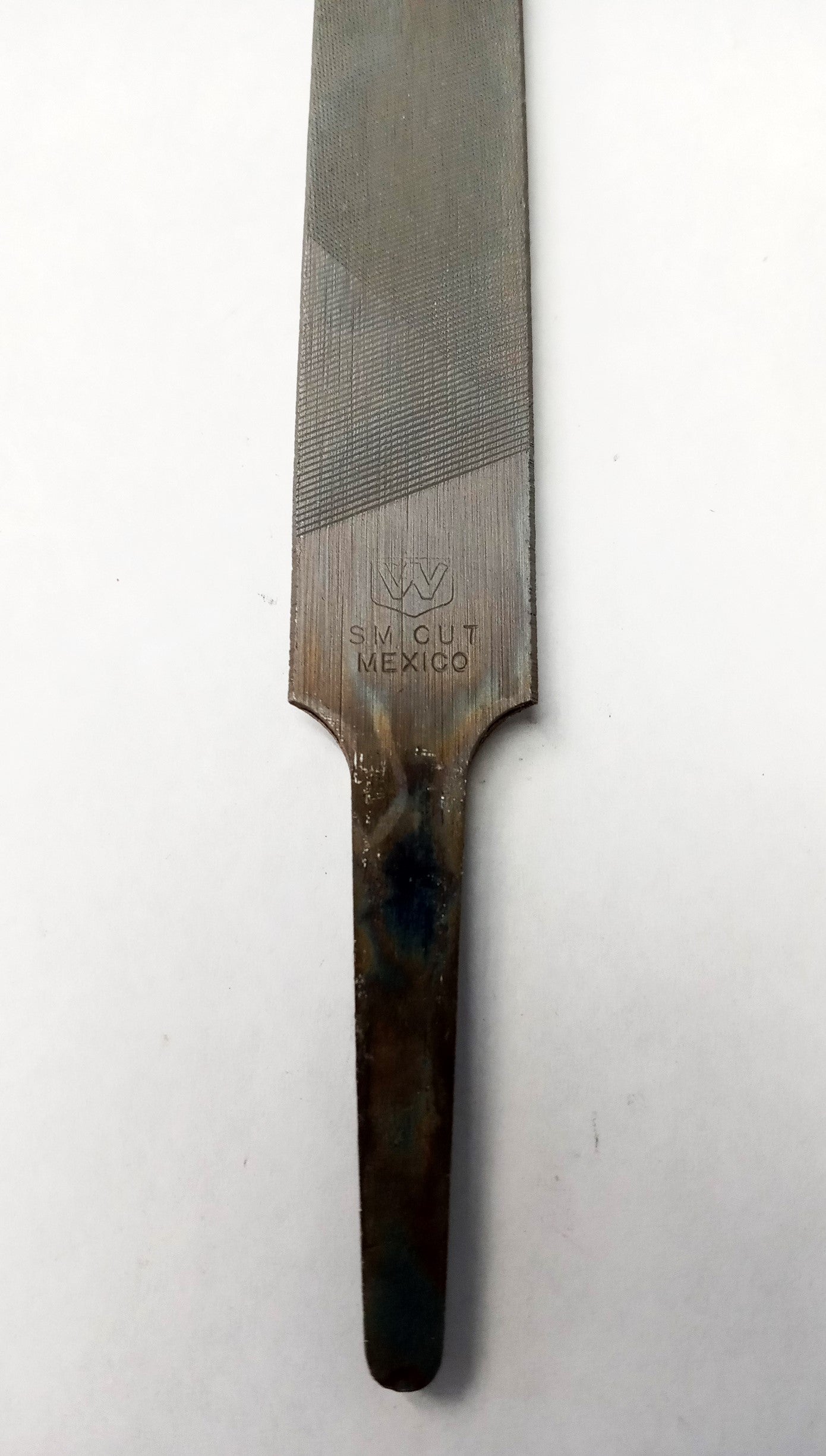 OEM WF&K 13068 8" Half Round American Pattern Smooth File 2pcs.