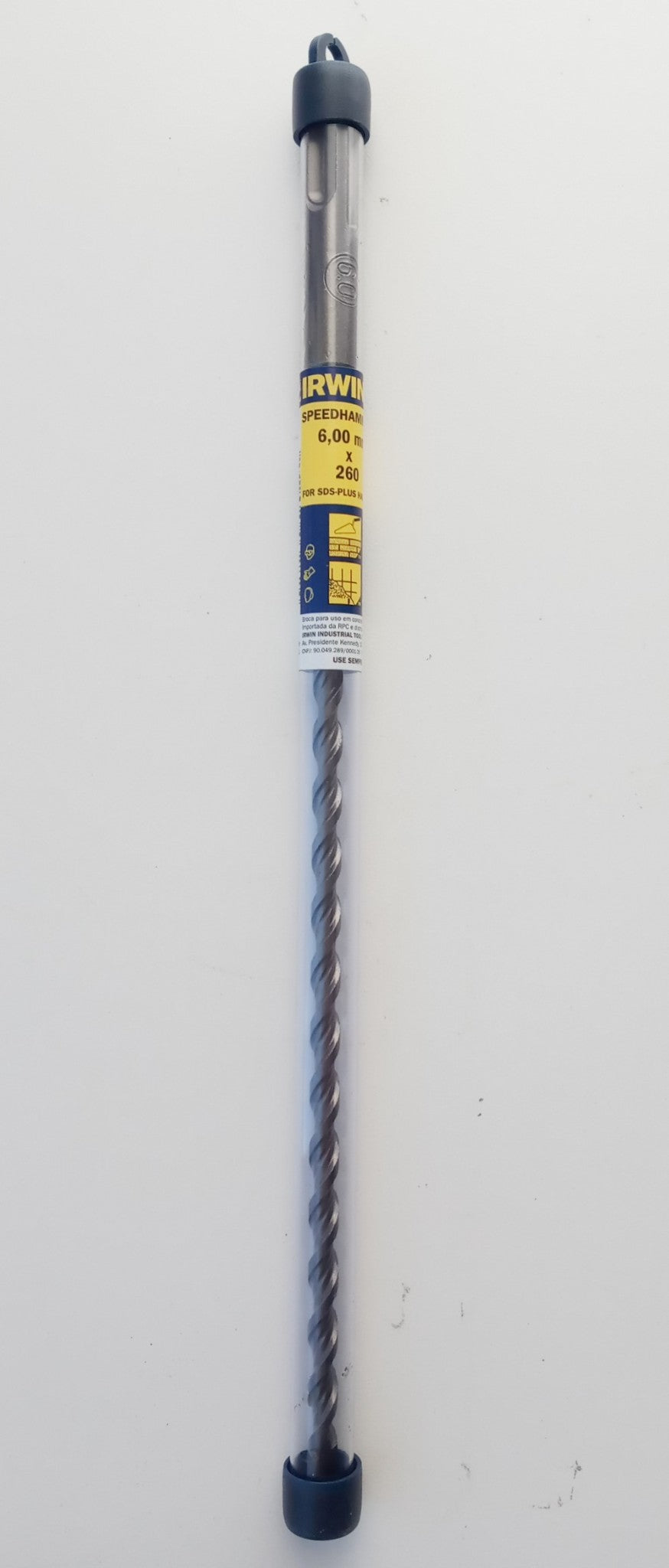 Irwin SDS Plus 6mm x 260mm Carbide SpeedHammer Drill Bit 13089