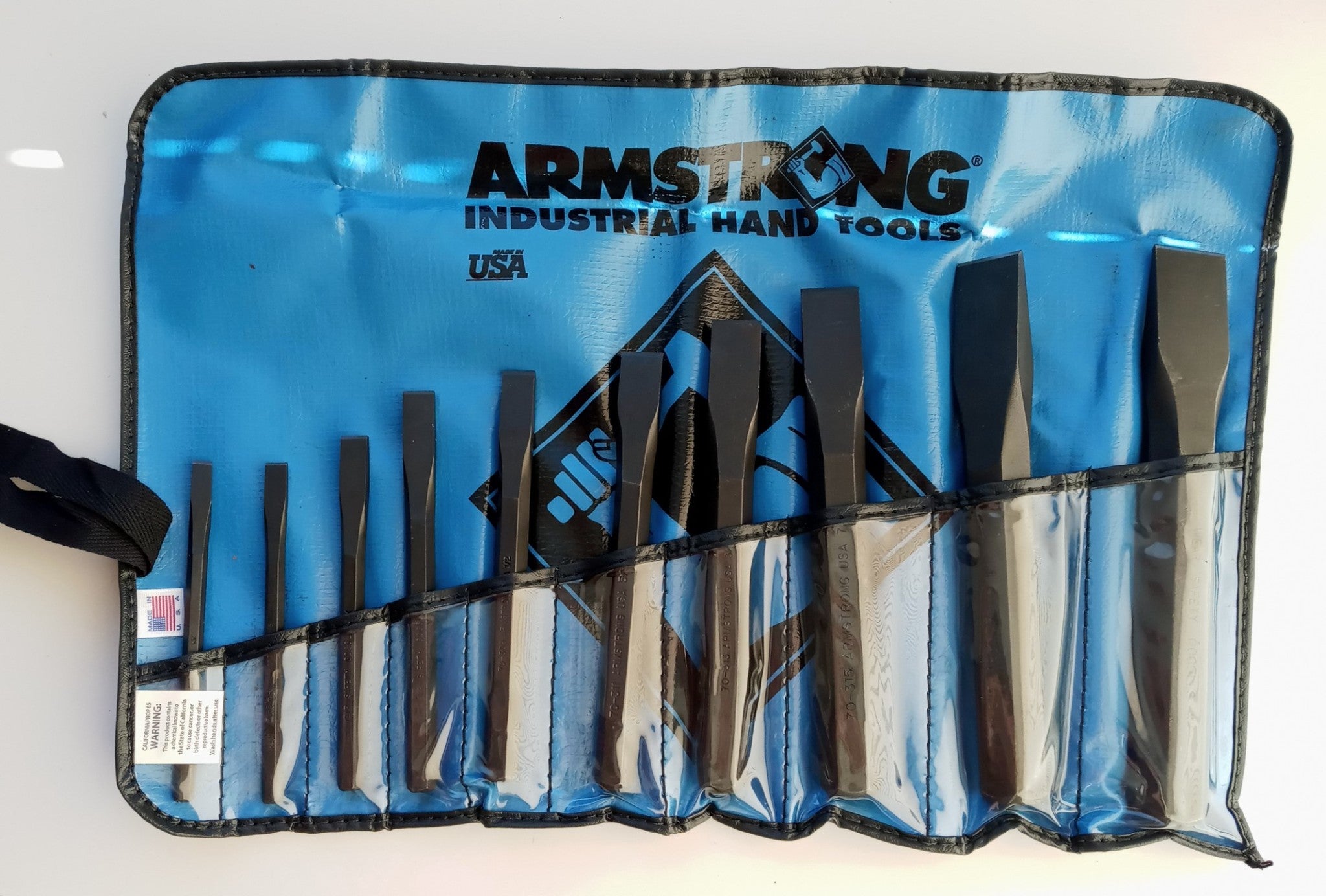 Armstrong 10pc Cold Chisel Set 70563PAK USA