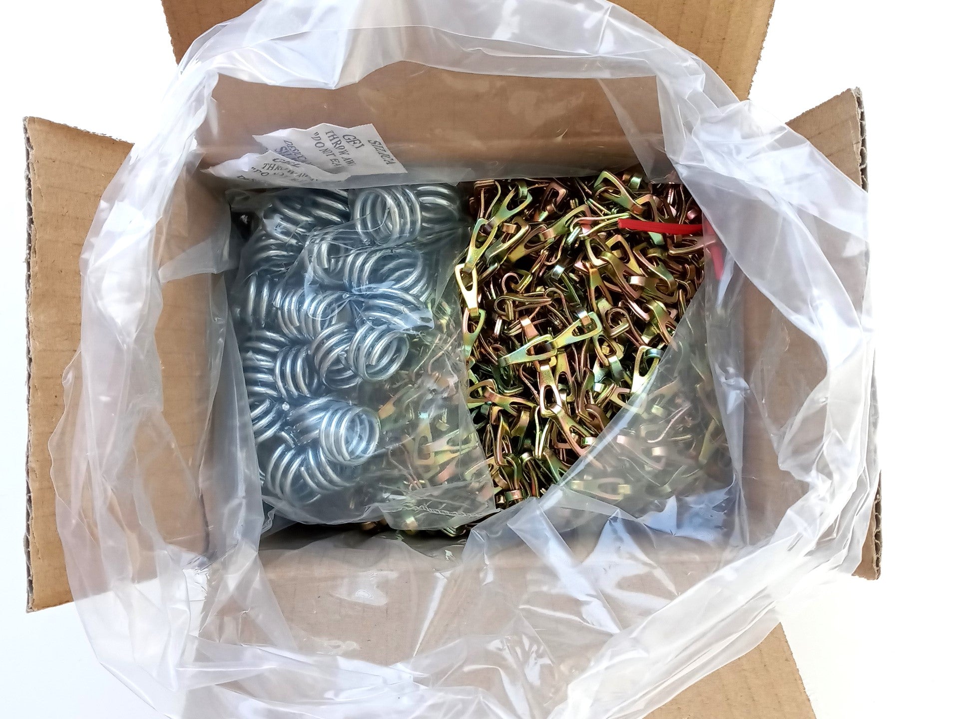 CAMPBELL T0880844N #8 Sash Chain w/Fixtures, Copper Glo, 100' Per Carton