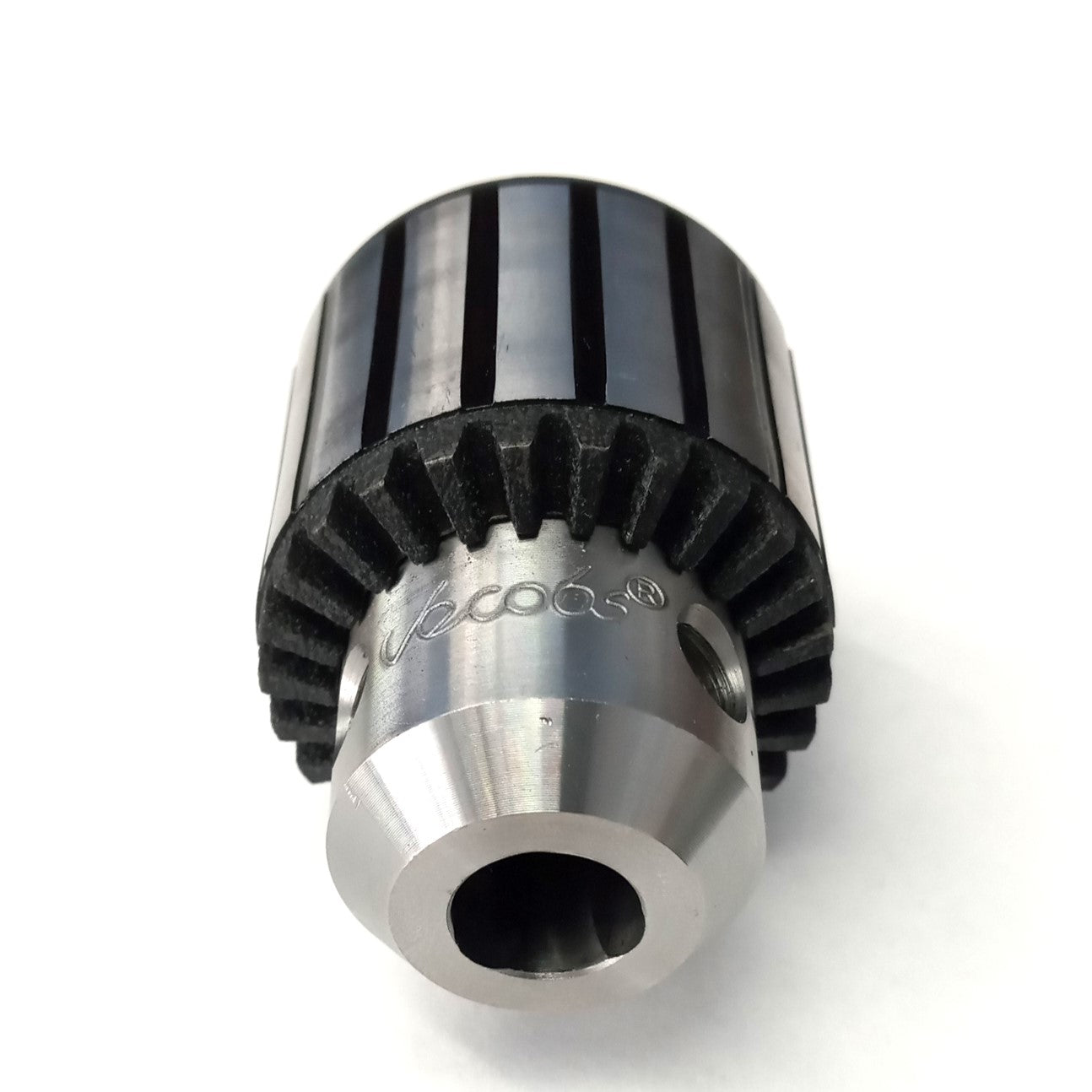 Jacobs 41BA 3/8-24 Drill Chuck Professional Duty Fluted Sleeve Finish 32249C