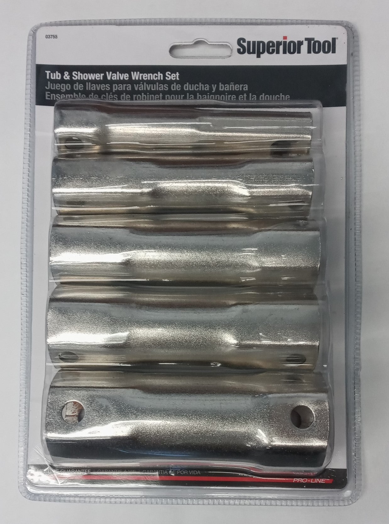 Superior Tool 03755 Socket Wrenches-6 Piece Wrench Set with Turner Bar