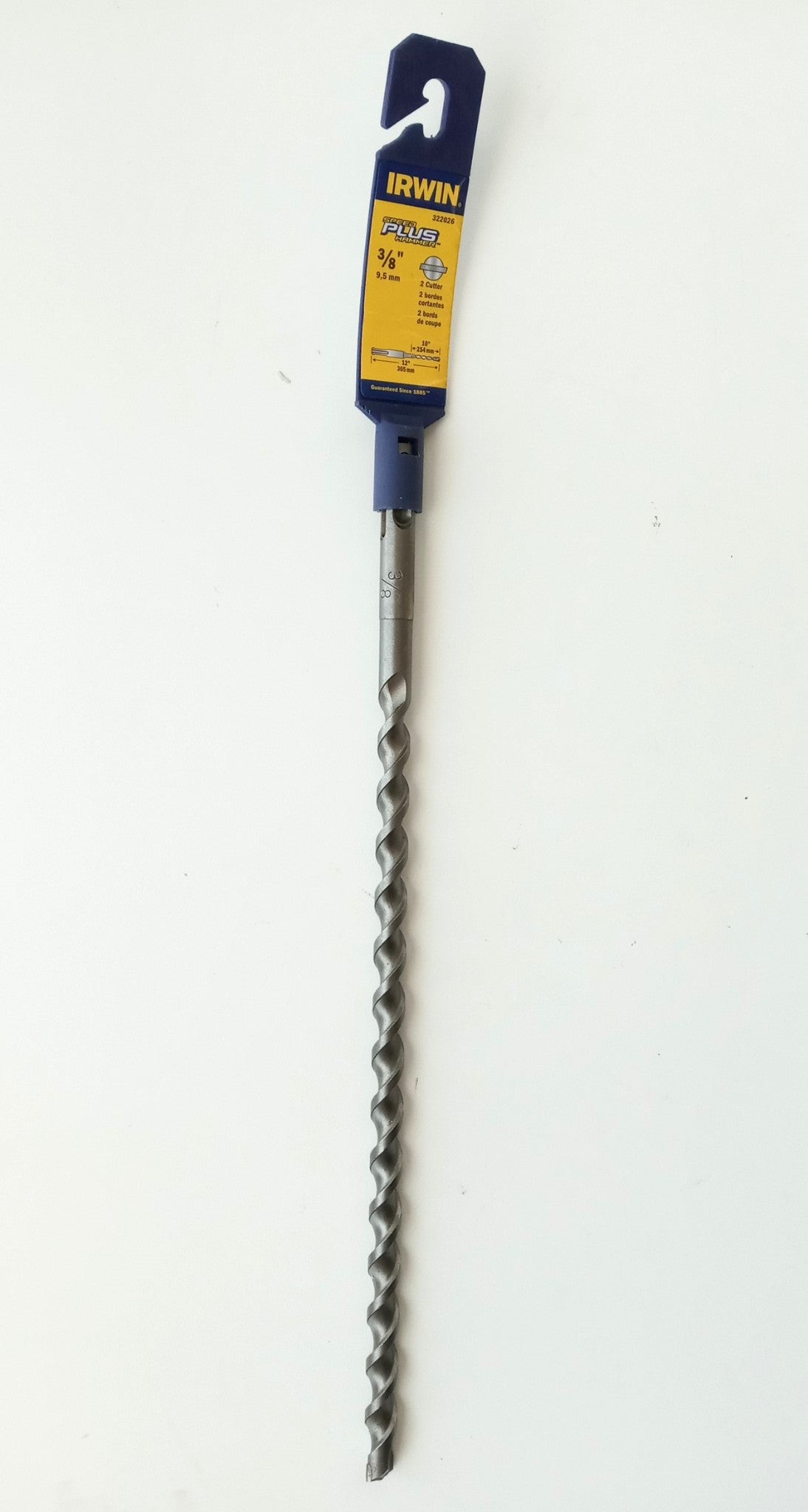 IRWIN 322026 SDS-Plus 3/8 x 10 x 12 Hammer Drill Bit