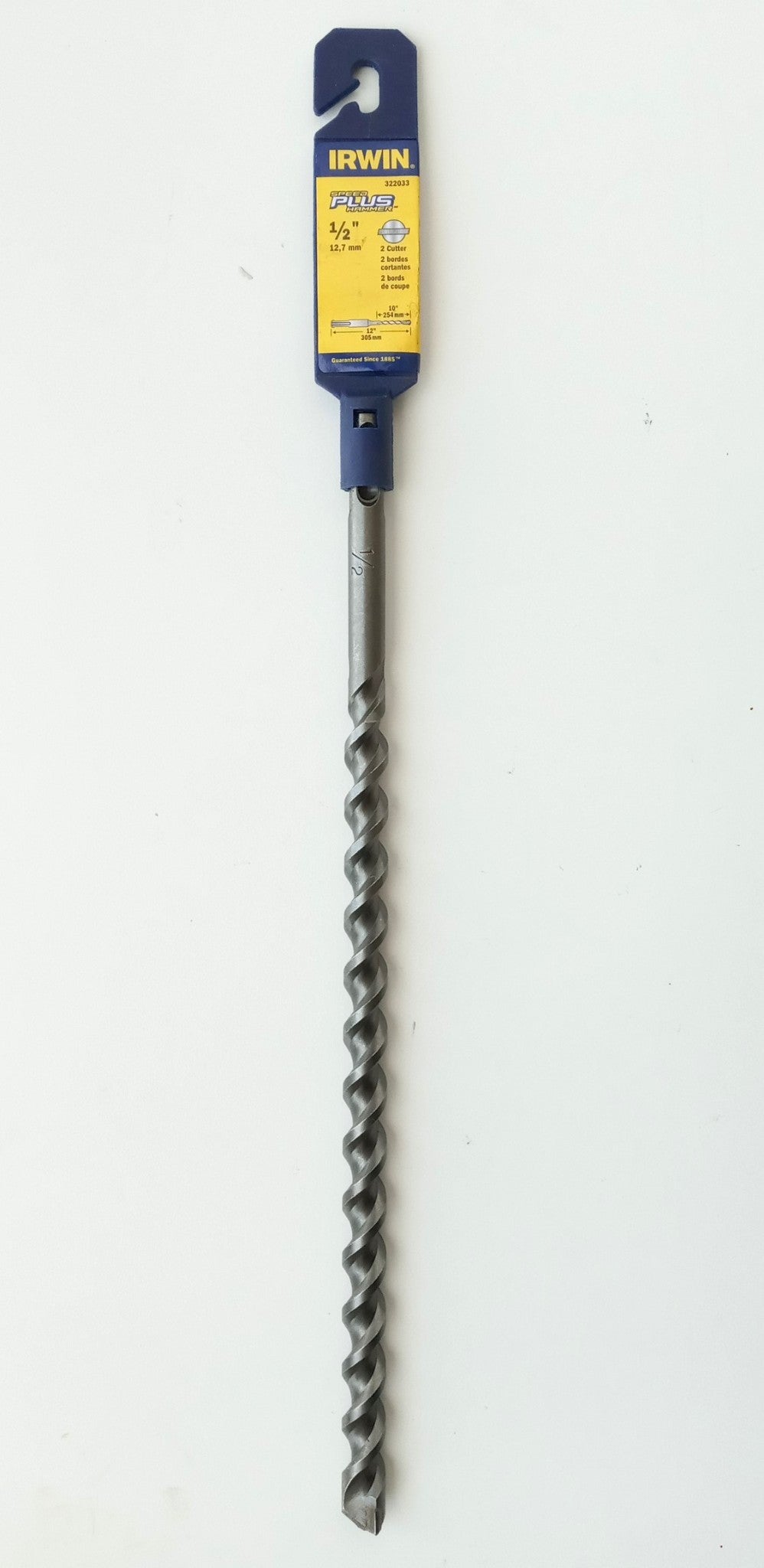 IRWIN 322033 SDS-Plus 1/2 x 10 x 12 Hammer Drill Bit