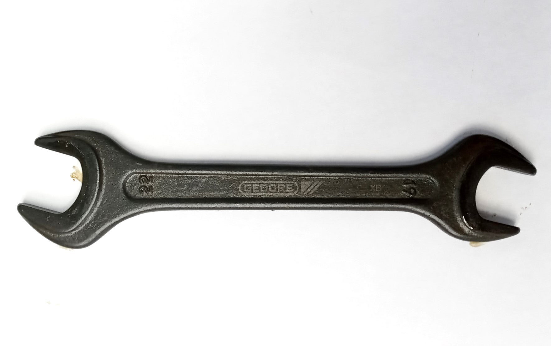 Gedore 895 19mm x 22mm Double Open End Wrench Germany 6586690
