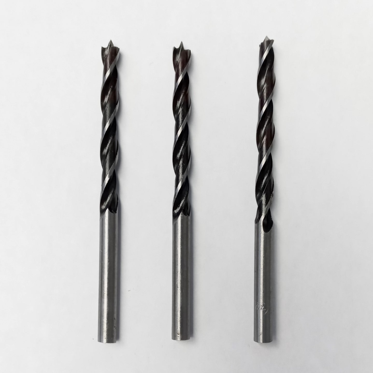 Easypower 732 7/32" x 3-1/8 Brad Point Drill Bit Reduced Shank 3pcs.