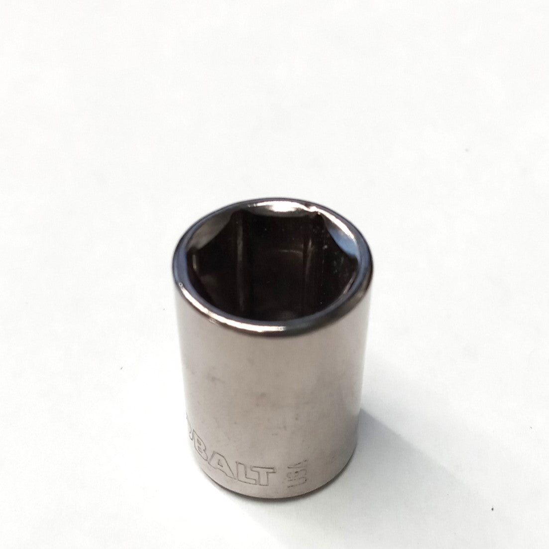 Kobalt 22744 7/16" 6 Point 1/4" Drive Socket USA