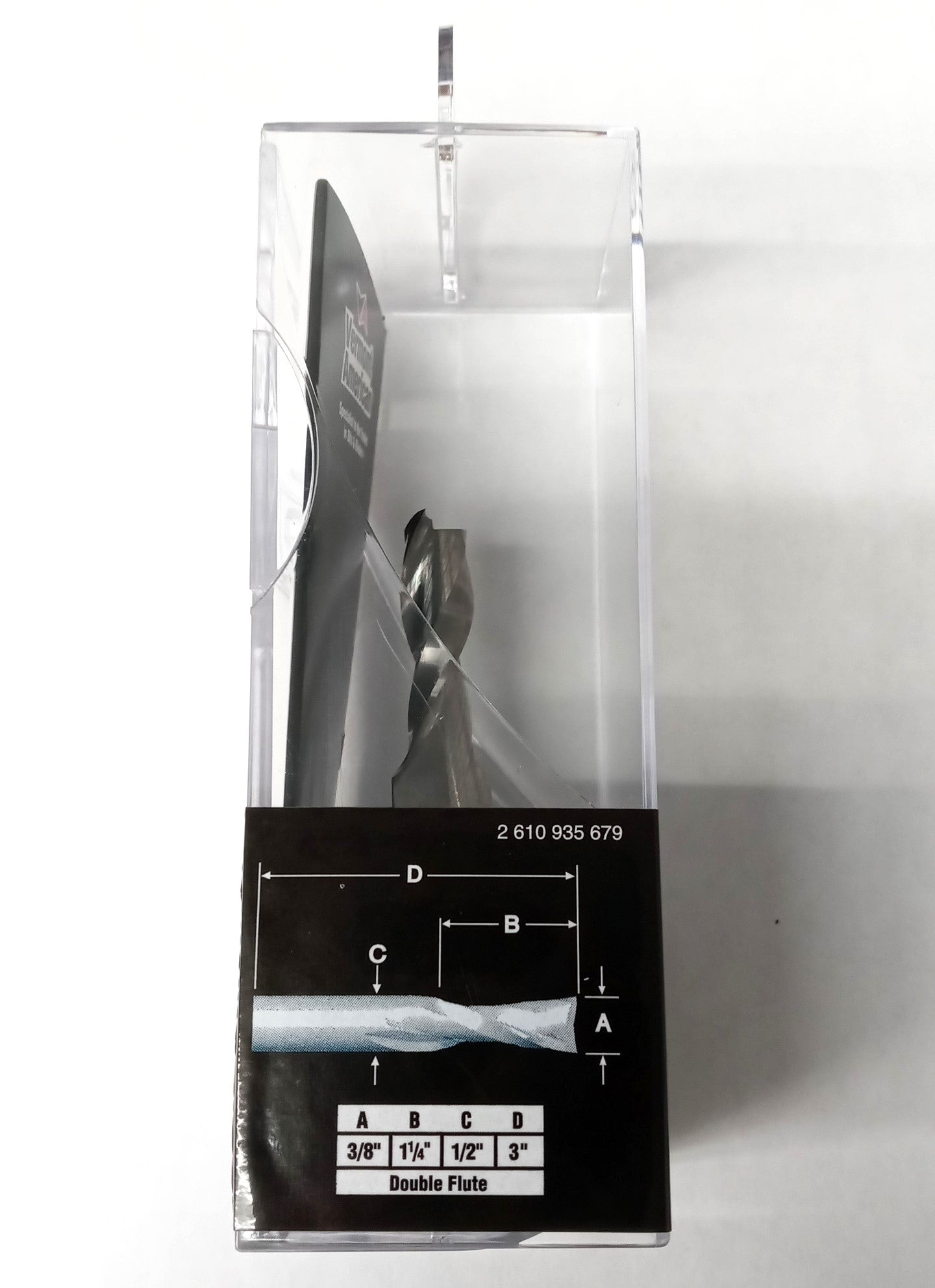 Vermont American 23211 3/8" Carbide Upspiral Router Bit USA