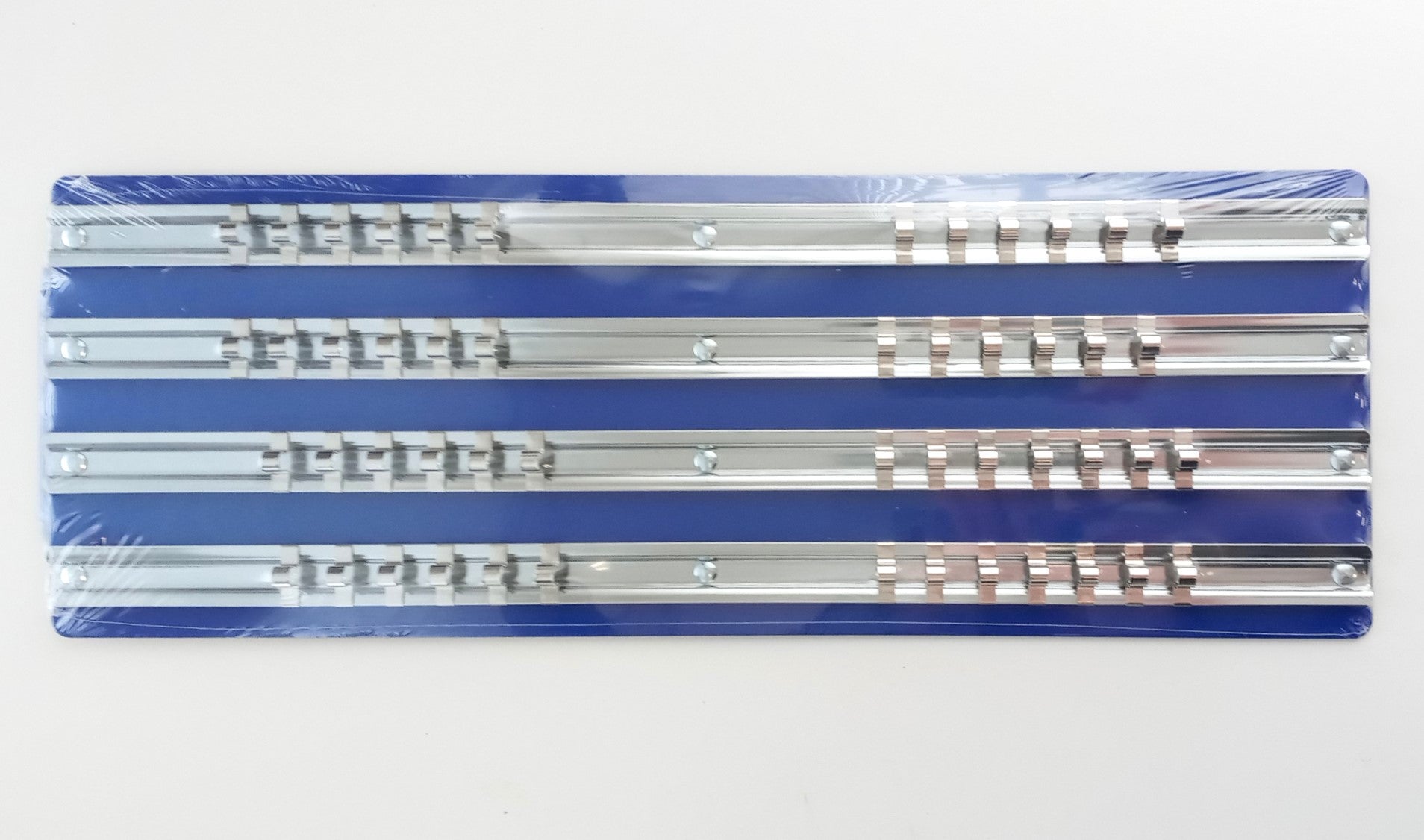 Name Brand Blue 1/4" Drive 4 Rail Socket Tray, Holds 50 Sockets CTG444B14