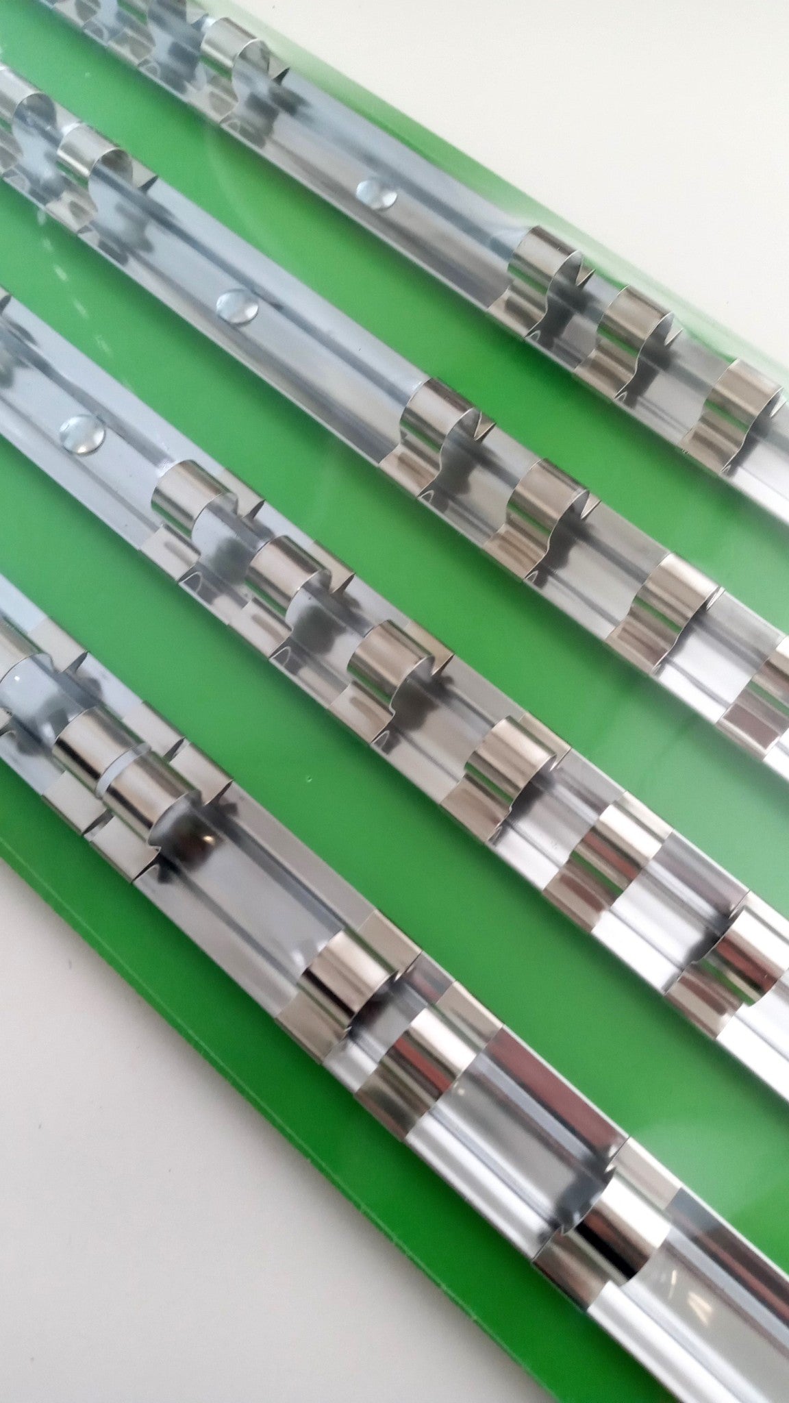 Name Brand Neon Green 3/8" Drive 4-Rail Socket Tray, Holds 50 Sockets CTG444G38