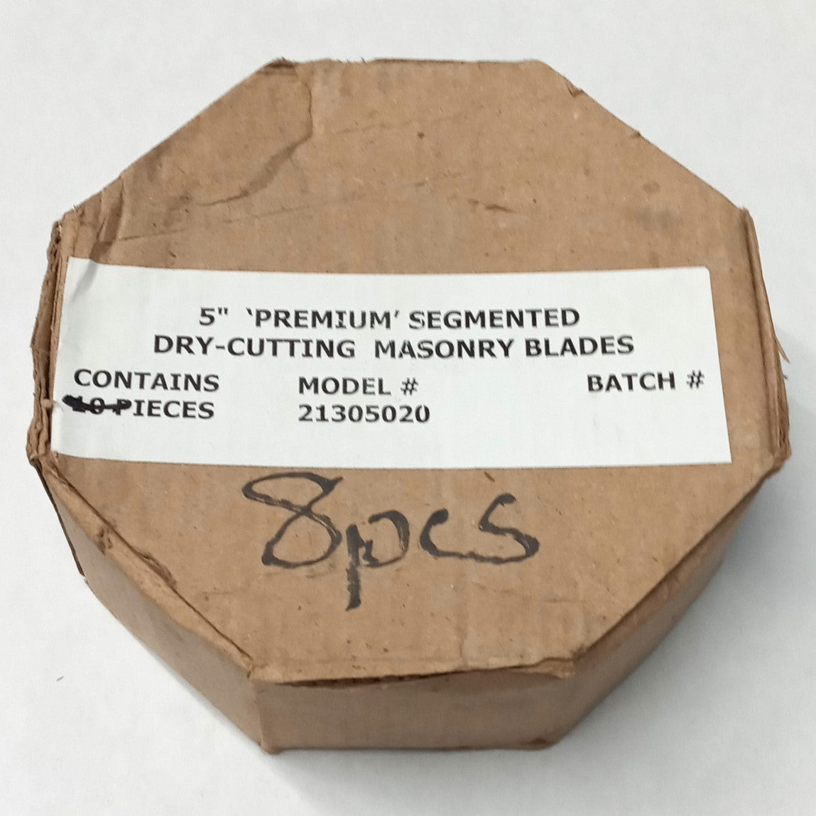 Planet Diamond 21305020 Segmented Dry-Cutting 5" Masonry Blades