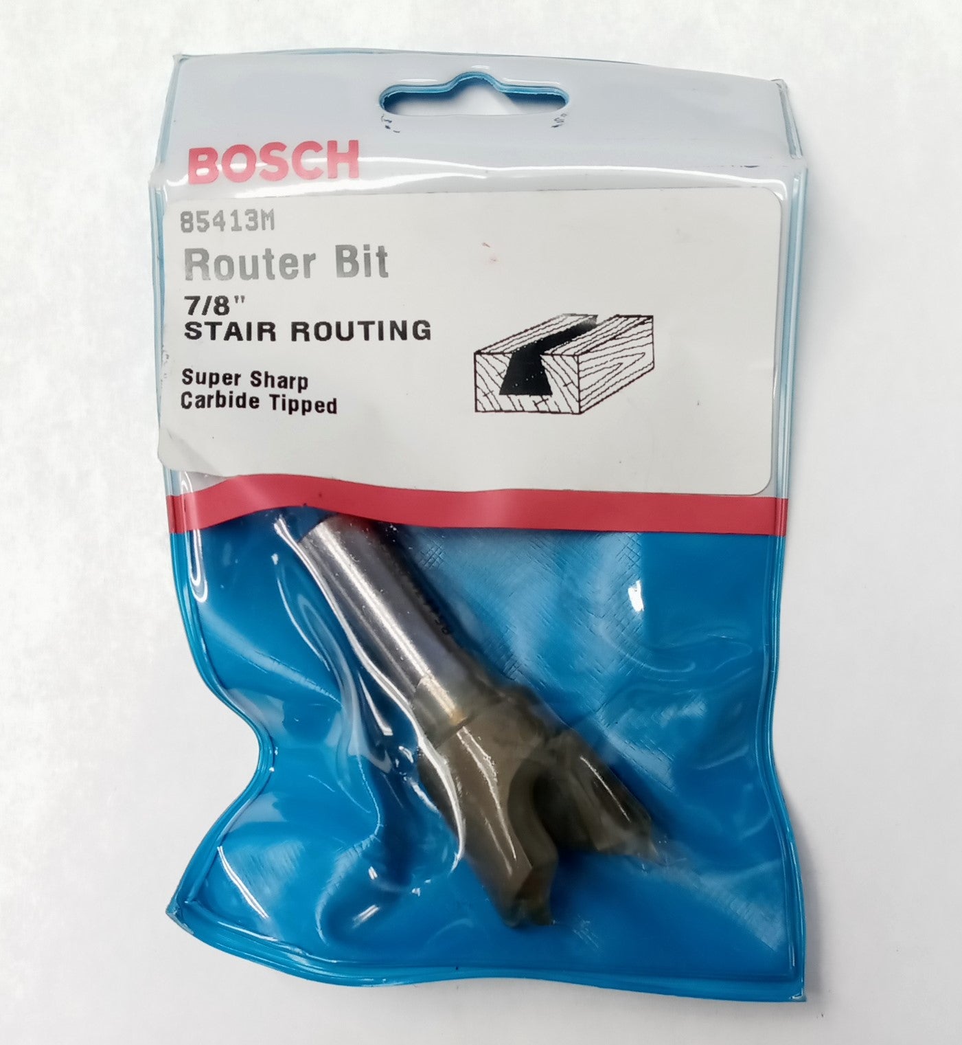 Bosch 85413M Stair Routing 7/8" Carbide Tipped Router Bit