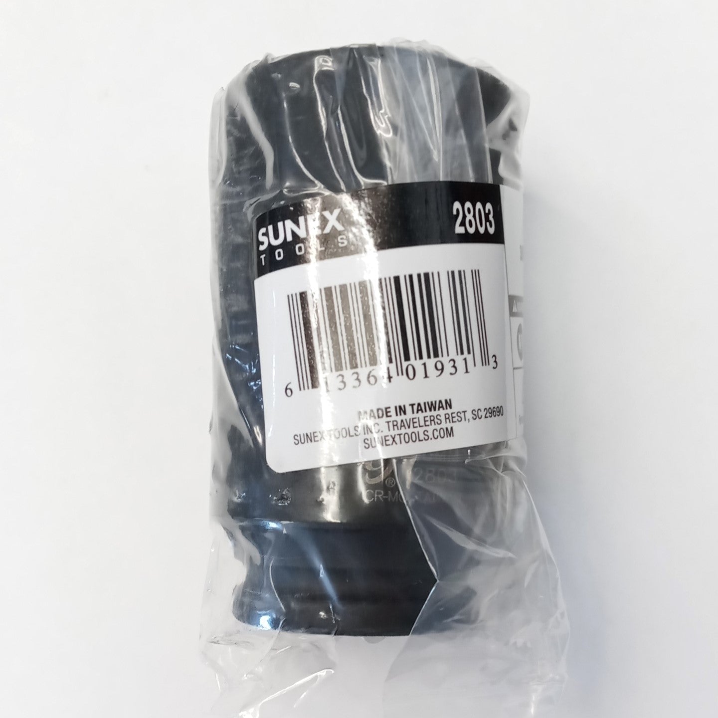 Sunex 2803 1/2" Drive 38mm Spindle Nut 6-Point Deep Impact Socket