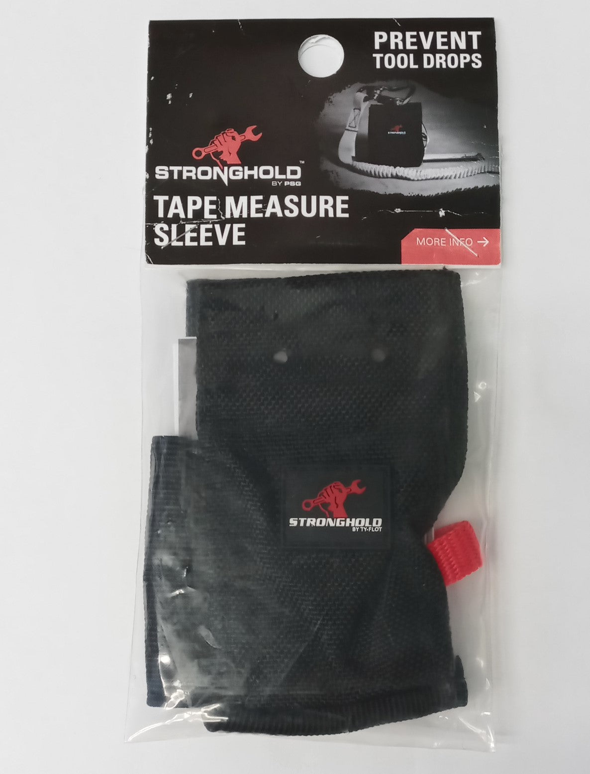 Stronghold by PSG TAPESLV-R Tape Measure Sleeve Prevent Tool Drops