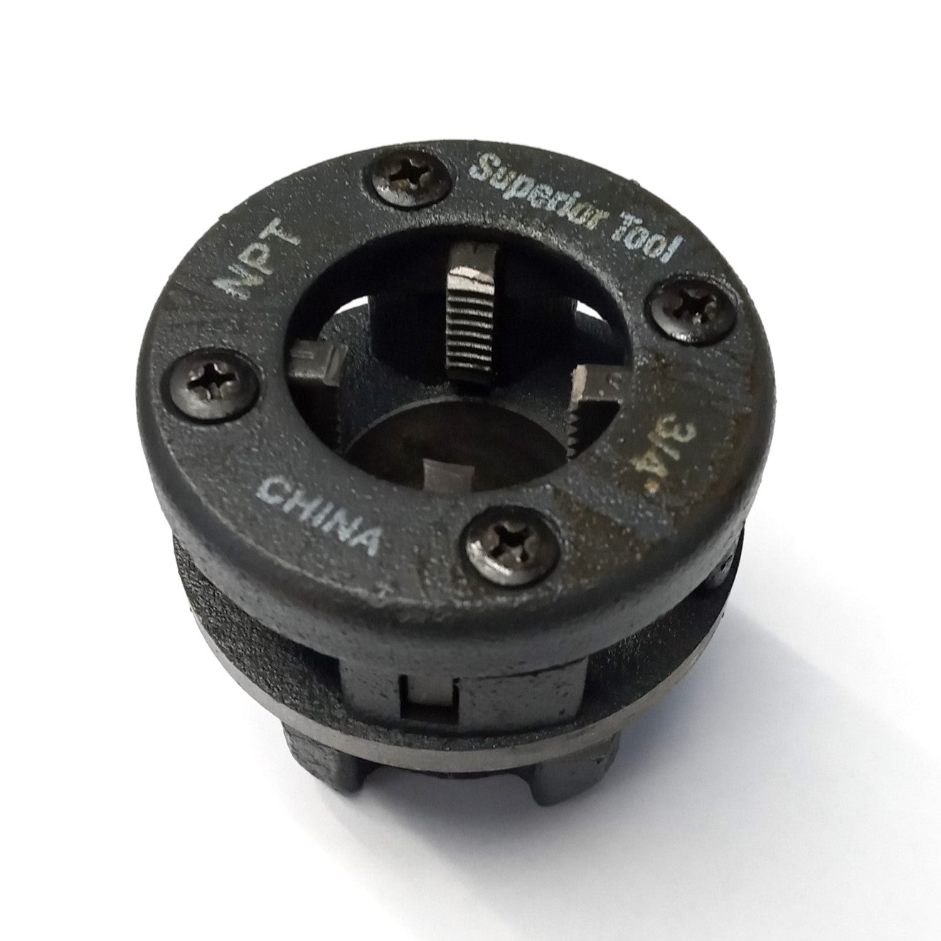 Superior Tool 02734 NTP 3/4" Pipe Threader Die Head
