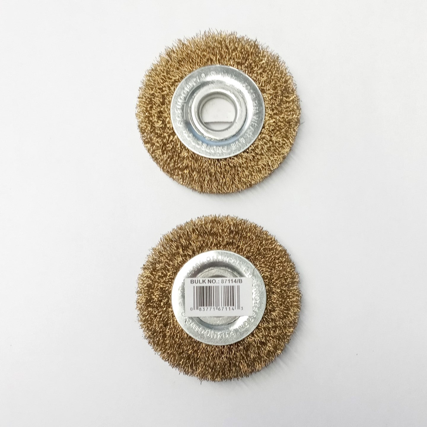 EasyPower 87114 Fine Wire Wheel Brush 3", 1/2" Arbor 2pcs.