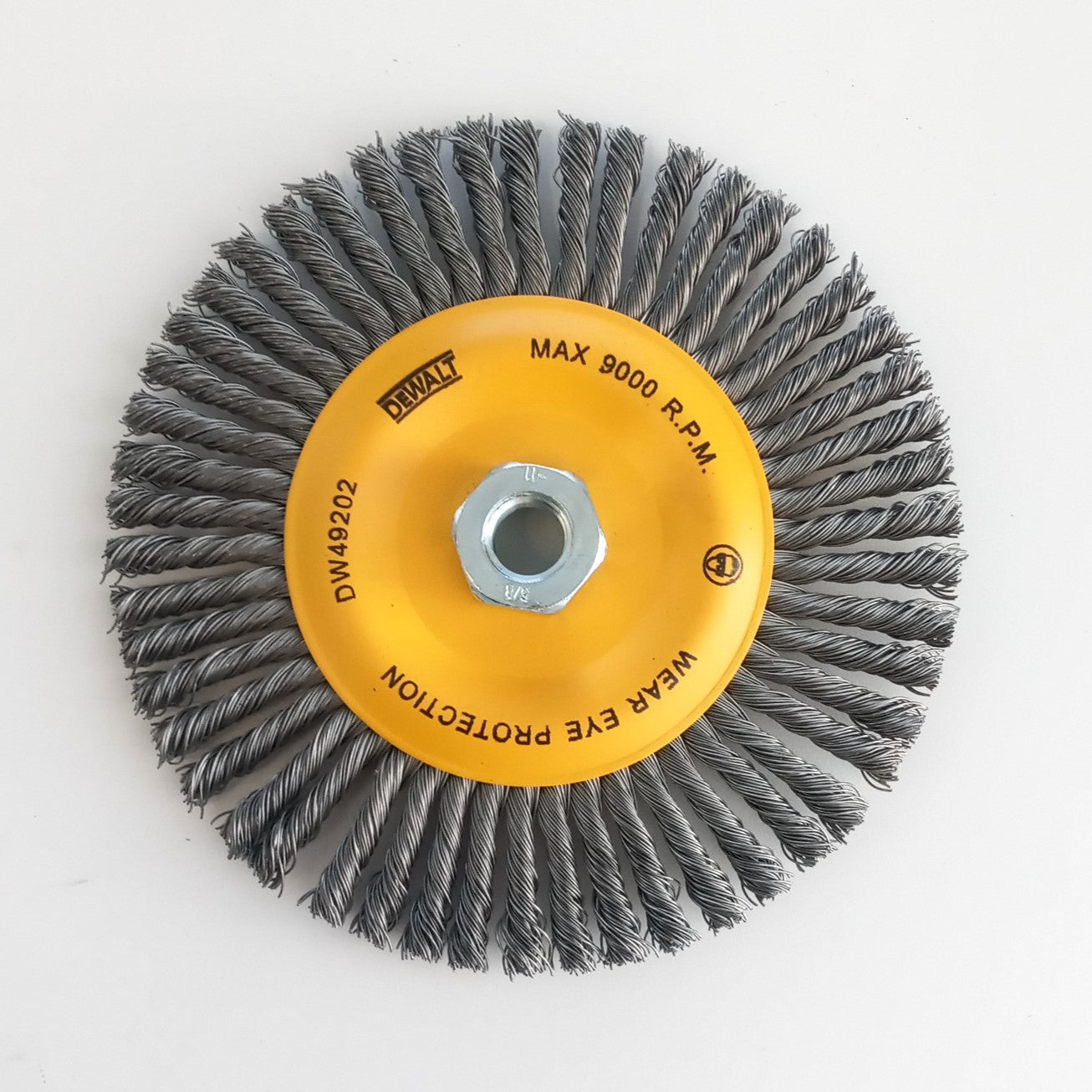 Dewalt DW49202-6.5 Carbon Steel Stringer Wheel 6-1/2" x 5/8"-11