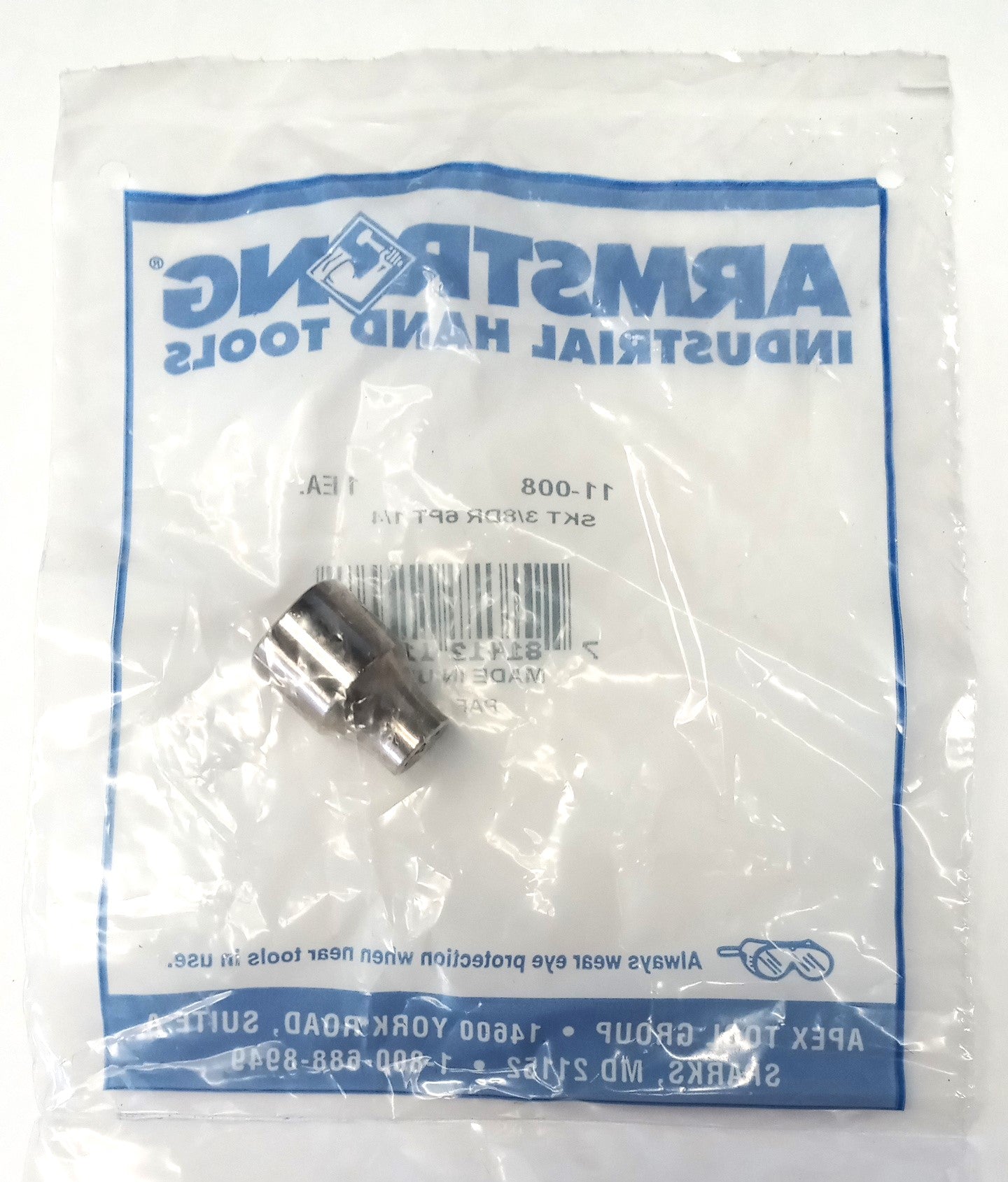 Armstrong 11-008 1/4" Socket 3/8" Drive 6pt USA