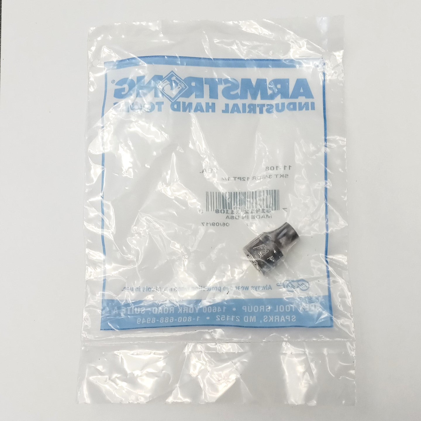 Armstrong 11-108 1/4" Socket 3/8" Drive 12pt USA