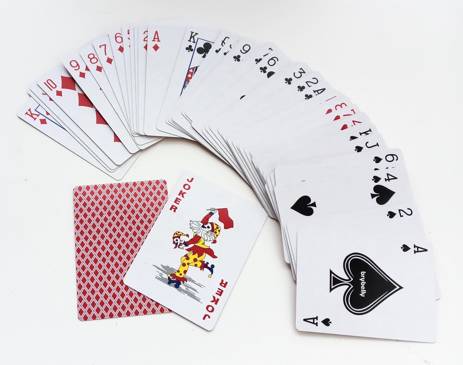 Brybelly GCAR-001 Standard Playing Cards 2.5" x 3.5" Wide Size 3pks