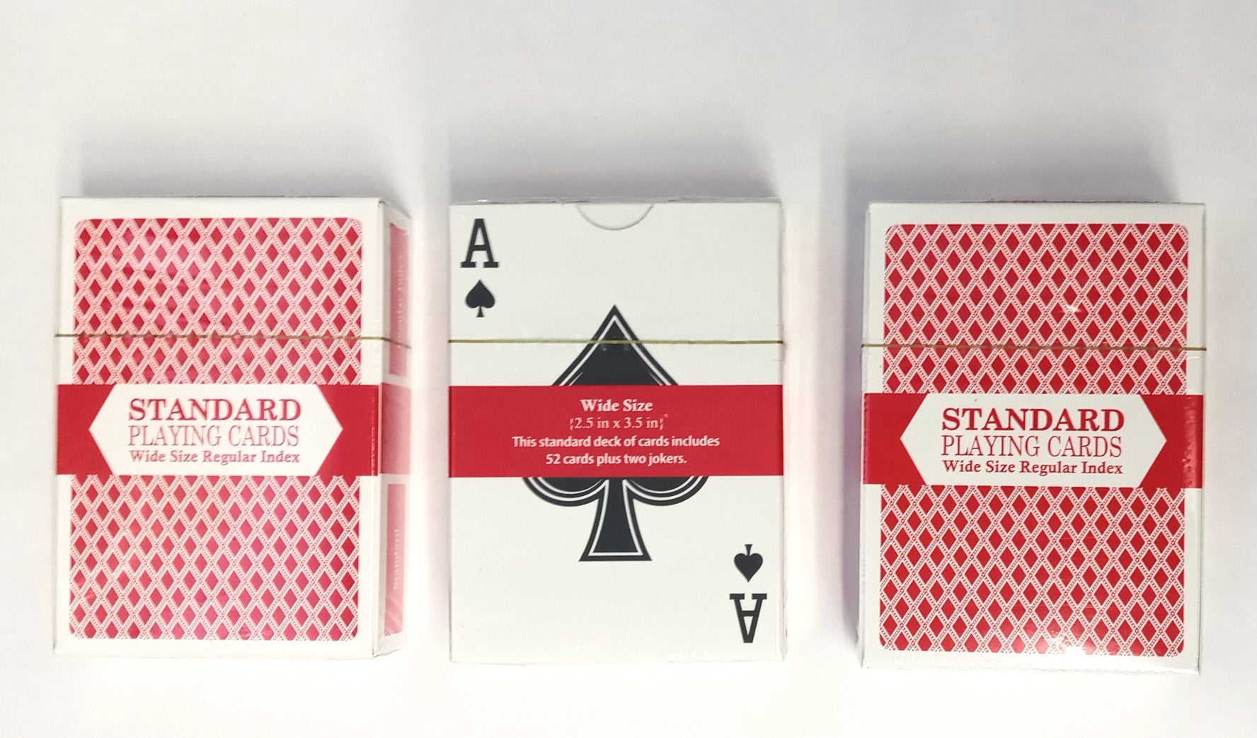 Brybelly GCAR-001 Standard Playing Cards 2.5" x 3.5" Wide Size 3pks