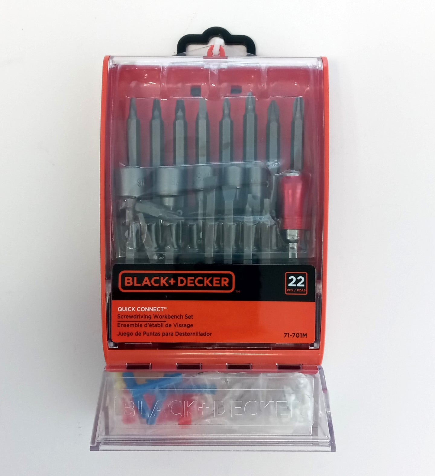 Black & Decker 71-701M Screwdriving Workbench Set Quick & Easy Connect Kit 22pc