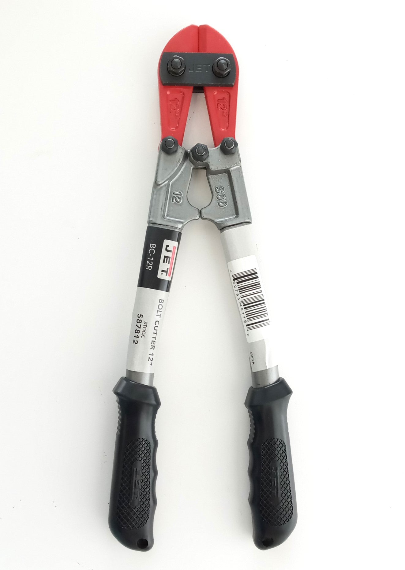 JET 587812 BC-12R 587812 Bolt Cutter 12" Handles With Red Head Center Cut